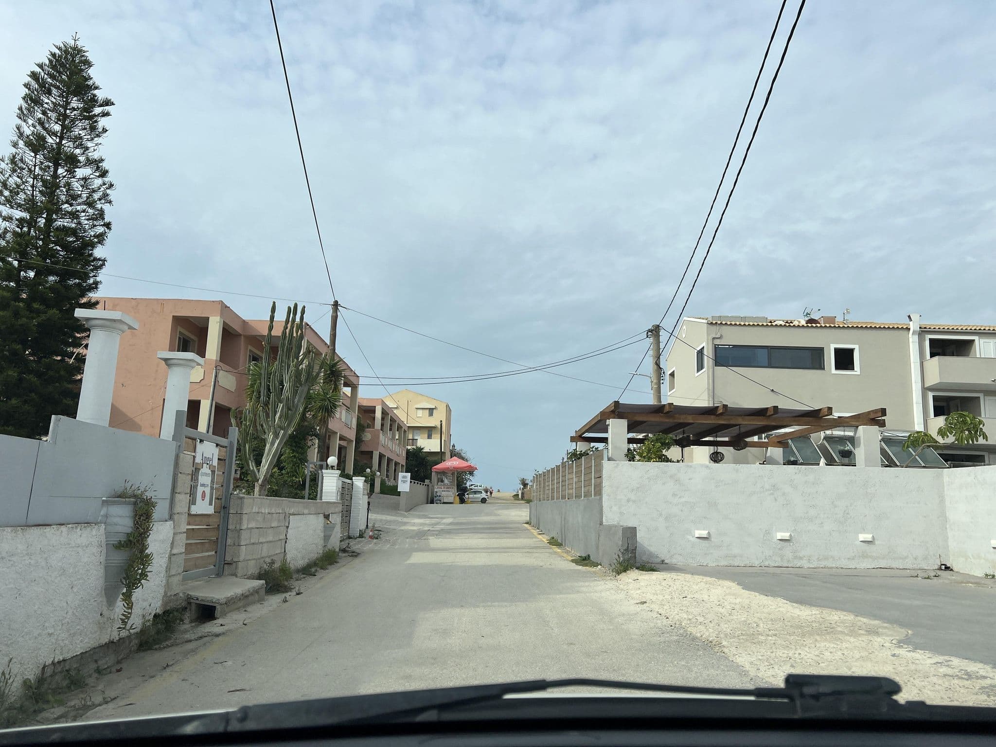 Street view near Hotel Olga Corfu, Agios Georgis — © VMConsulting (CC BY-SA · Mapillary)