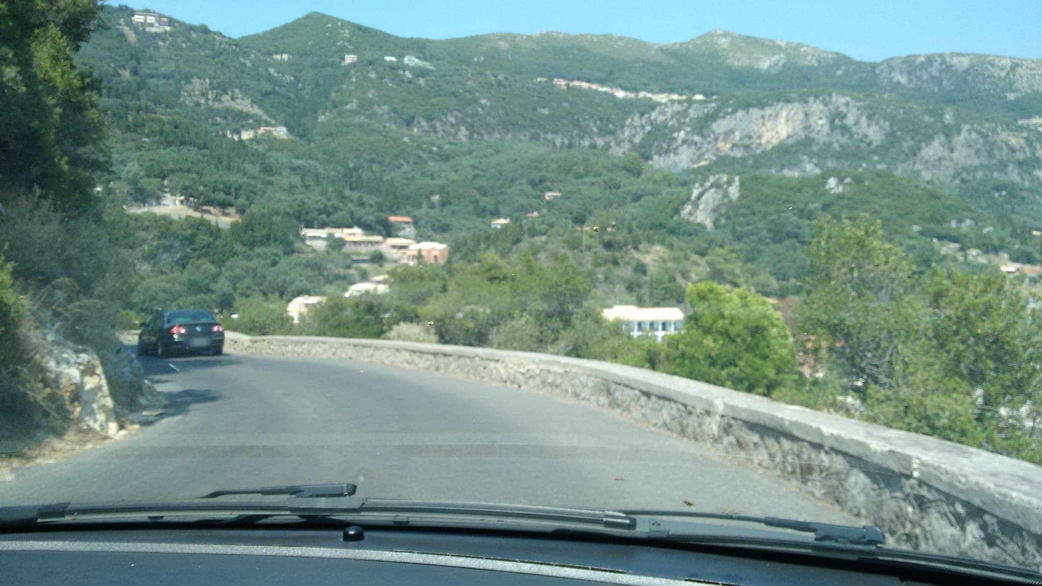 Street view near Apollon Hotel Paleokastritsa, Agios Georgis — © robot8a (CC BY-SA · Mapillary)