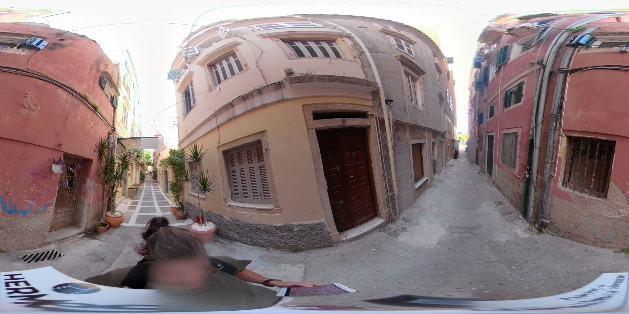 Street view near Pento studio, Corfu — © akyrkou (CC BY-SA · Mapillary)