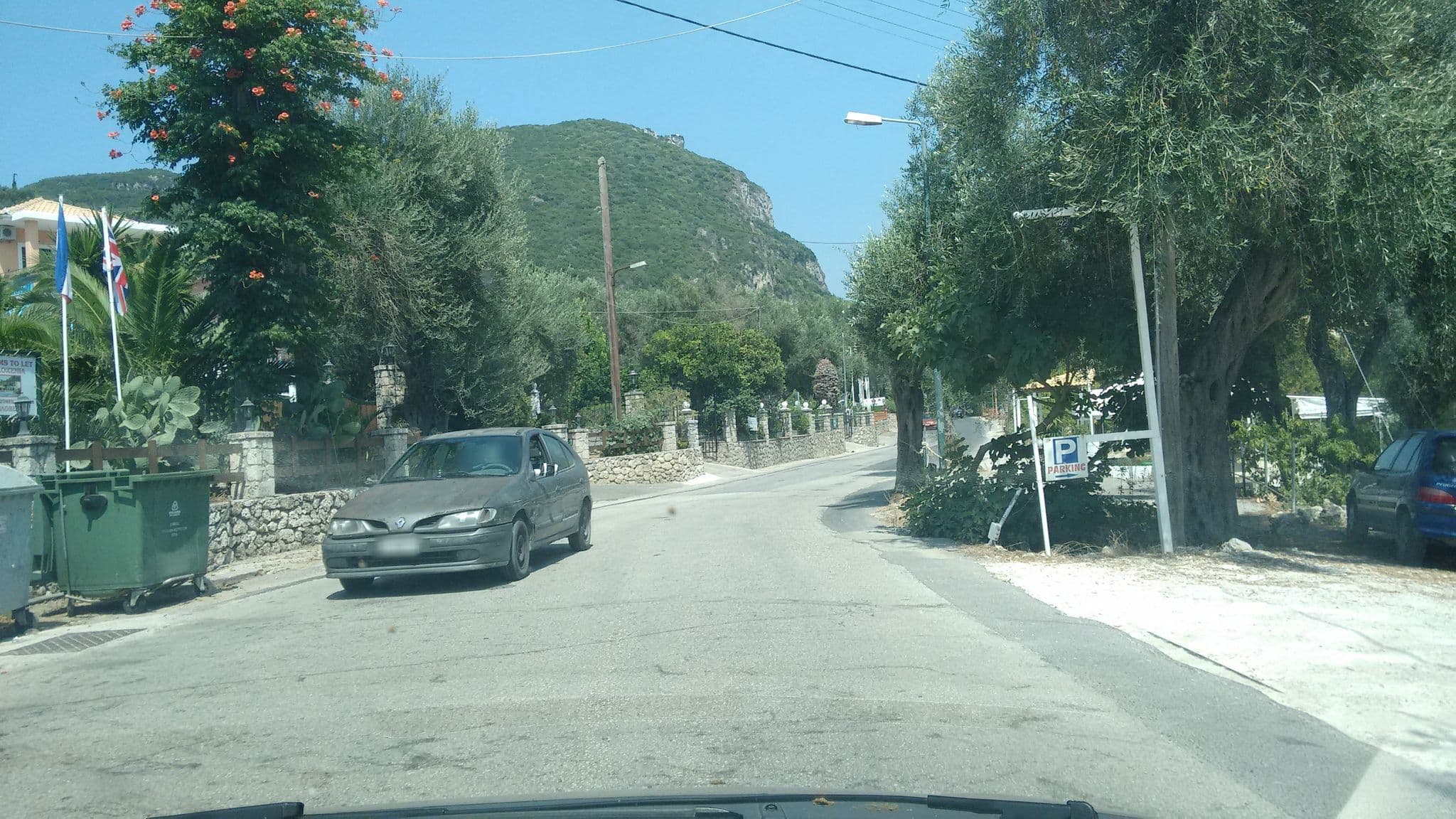 Street view near Sea View Apartment, Agios Georgis — © robot8a (CC BY-SA · Mapillary)