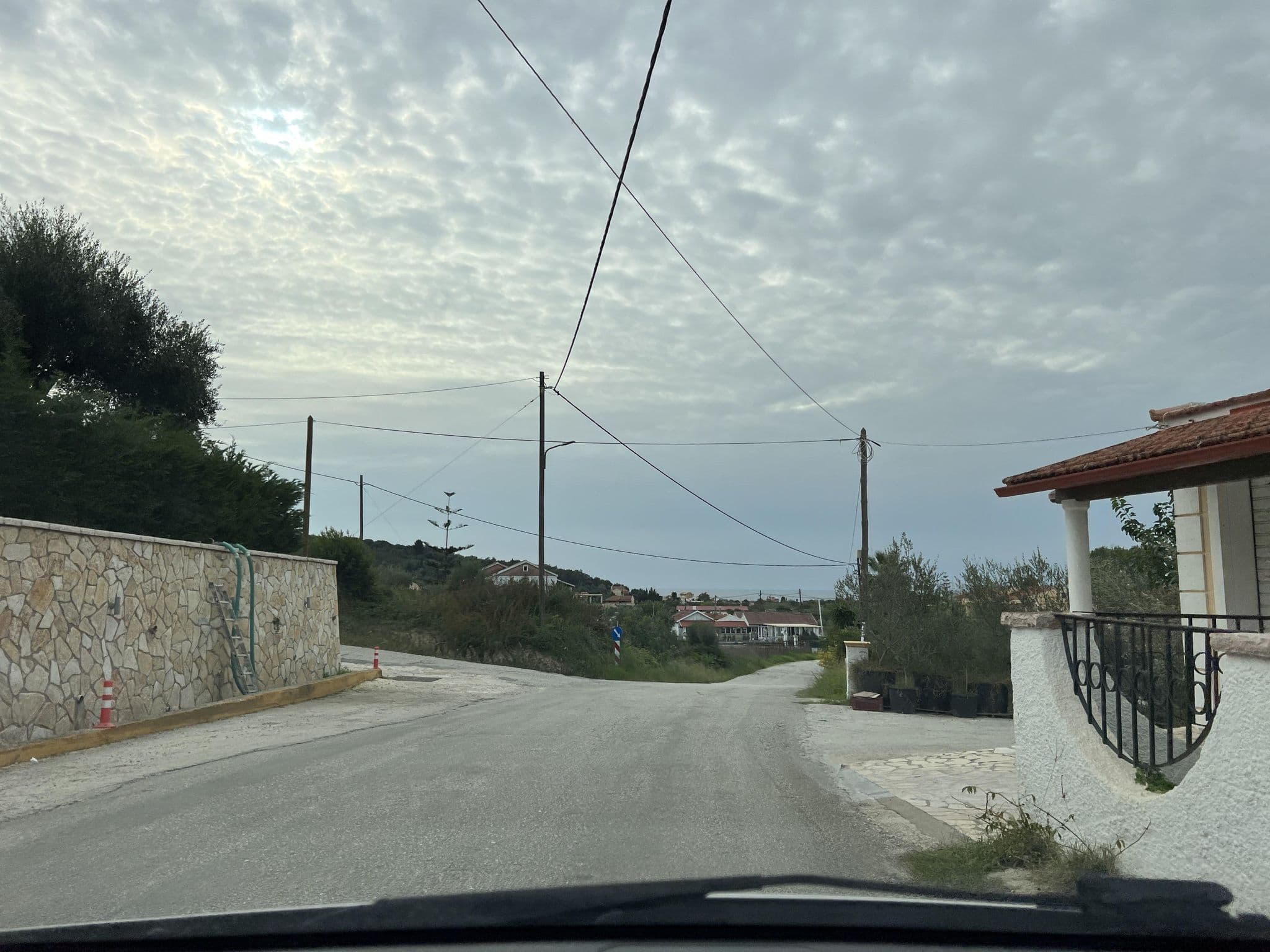 Street view near Serenity Apartments, Agios Georgis — © VMConsulting (CC BY-SA · Mapillary)