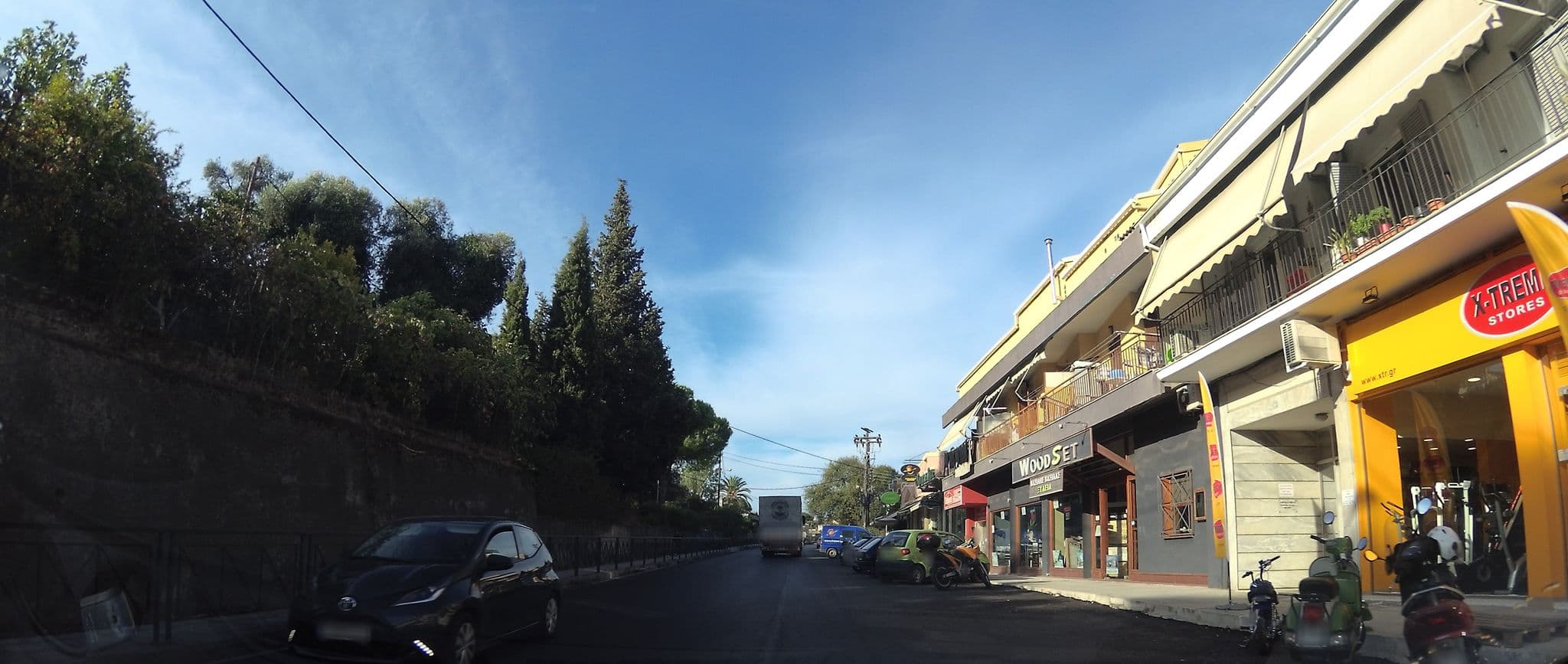 Street view near Studio Gijo, Corfu — © teddy73 (CC BY-SA · Mapillary)
