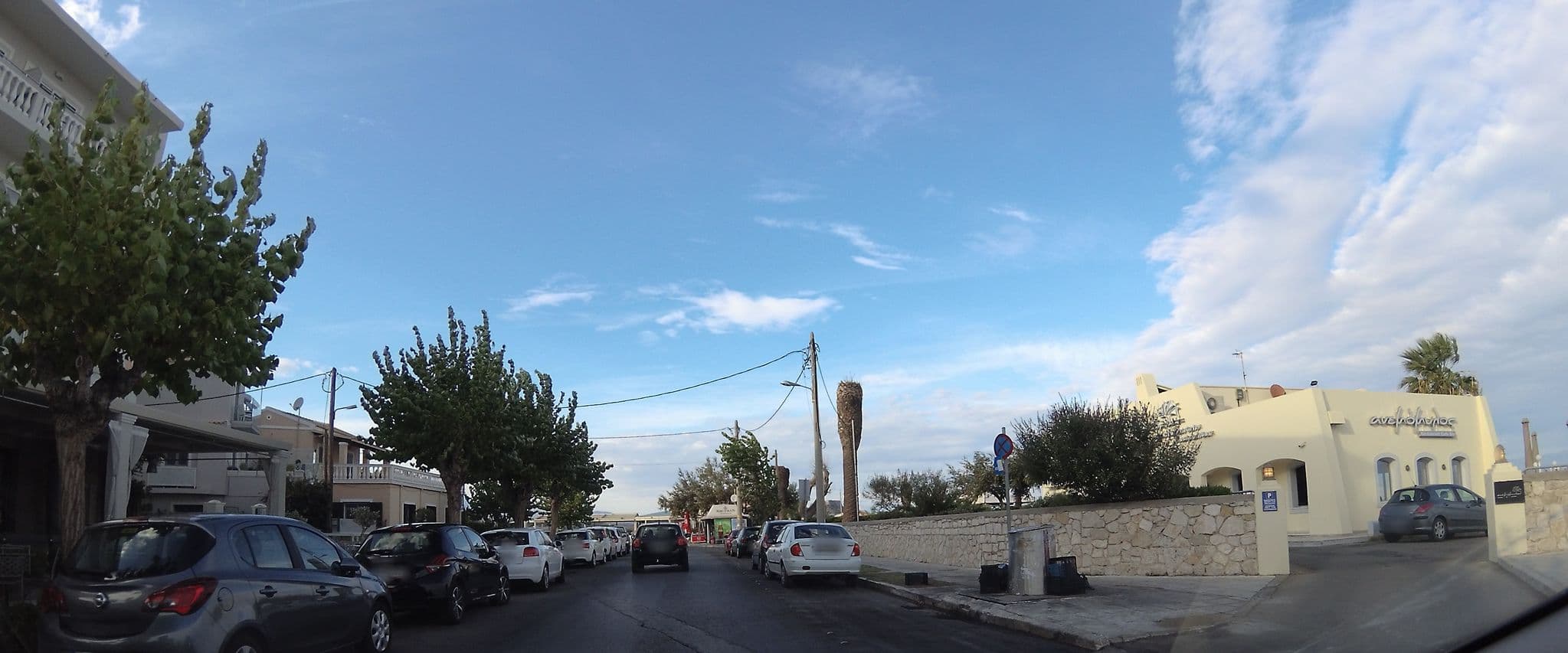 Street view near Aquis Mon Repos Palace, Corfu — © teddy73 (CC BY-SA · Mapillary)
