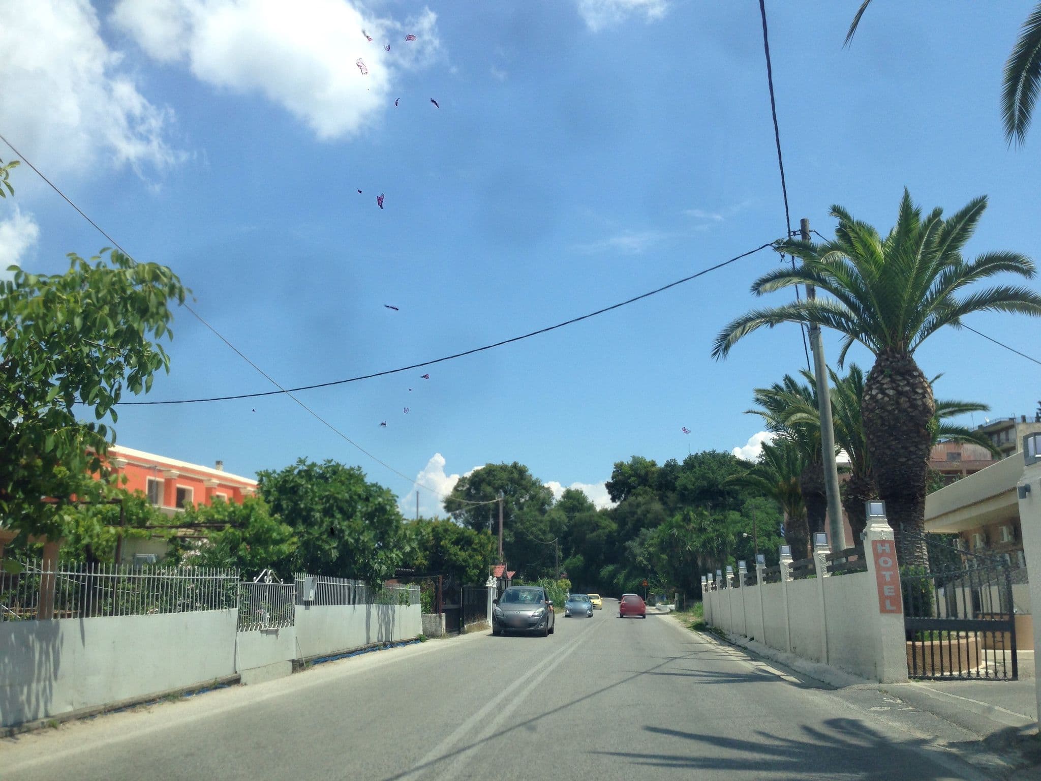 Street view near Hotel Anita Corfu, Virós — © mjay (CC BY-SA · Mapillary)