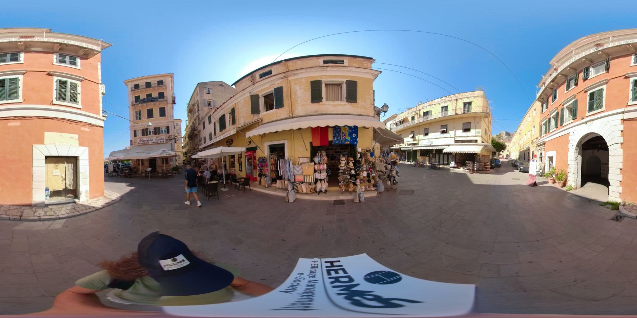 Street view near Cavelieri Hotel Corfu, Corfu — © thodorisvakkas (CC BY-SA · Mapillary)