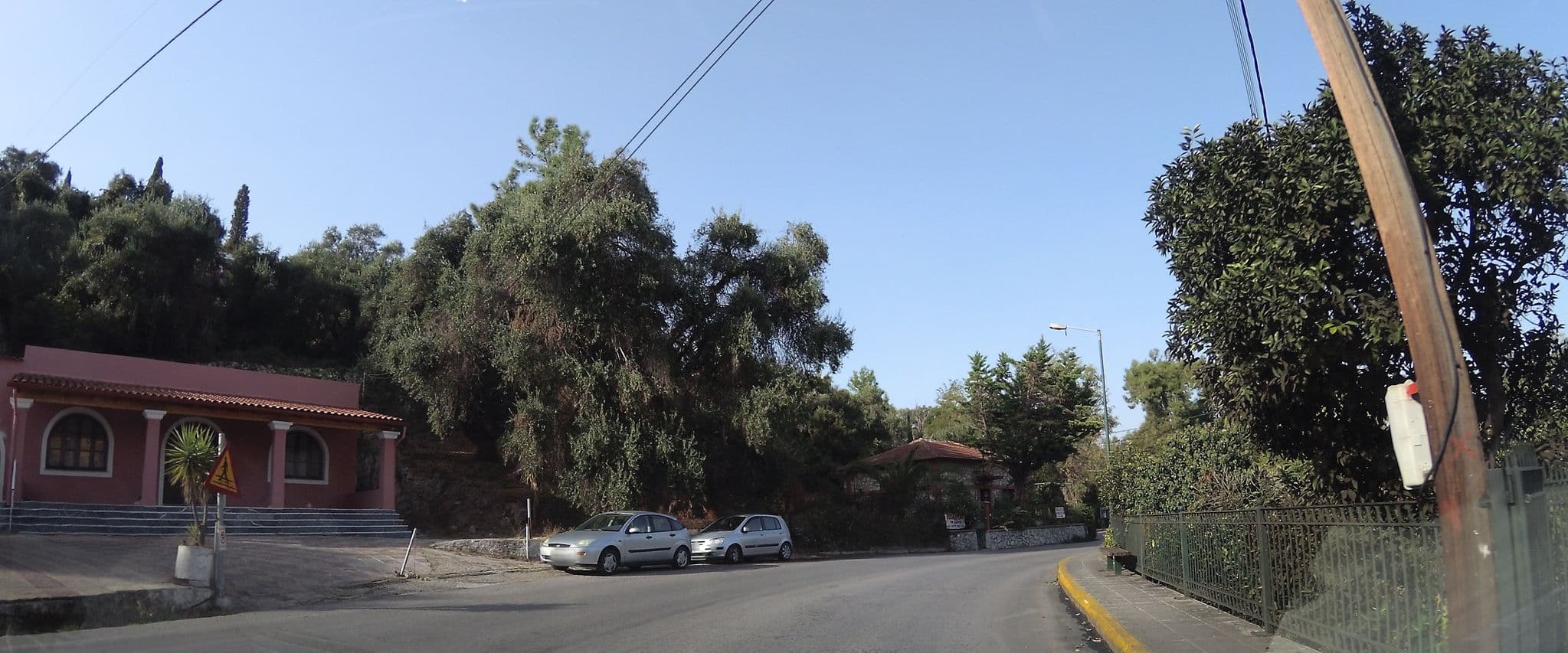 Street view near Hotel "Perama", Virós — © teddy73 (CC BY-SA · Mapillary)