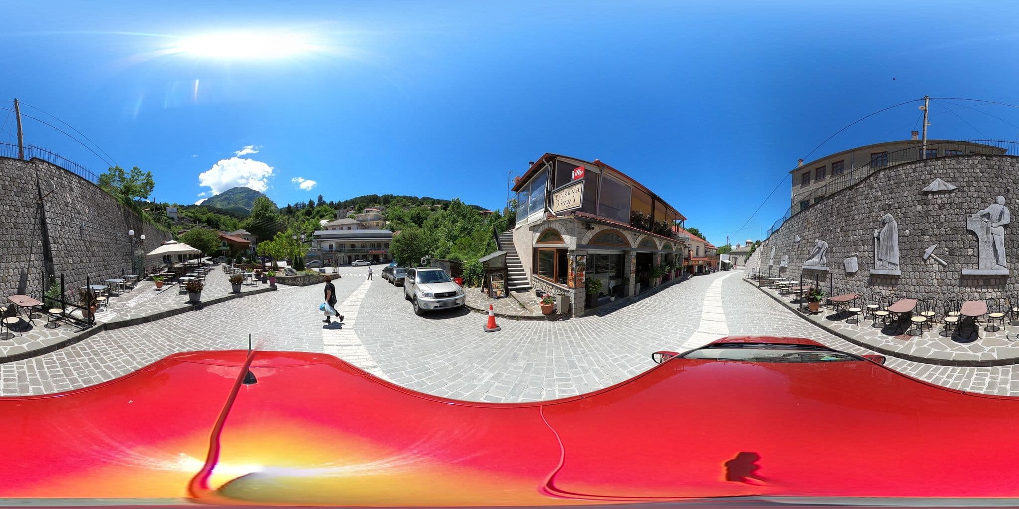 Street view near Sofia's House, Prámanta — © nglf (CC BY-SA · Mapillary)
