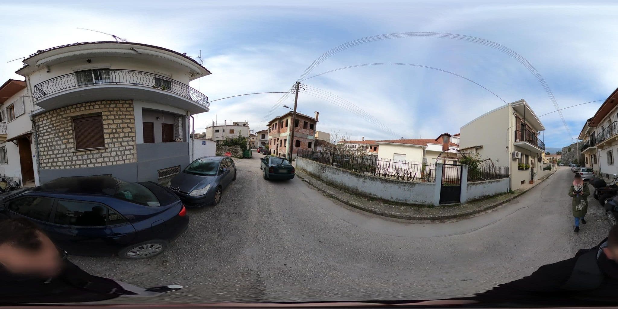 Street view near Το Κάστρο Hotel, Ioánnina — © supco_survey (CC BY-SA · Mapillary)