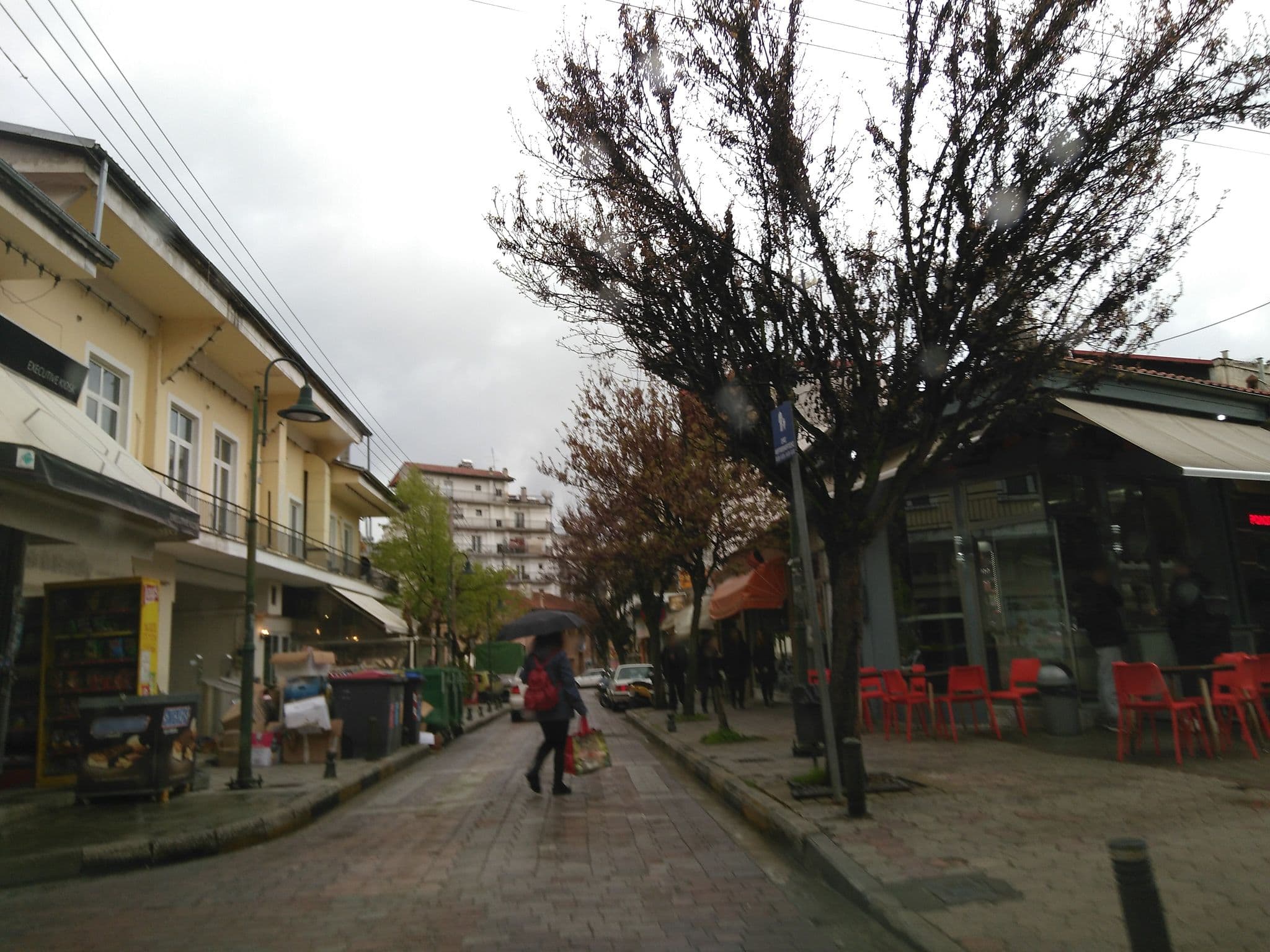 Street view near Hotel Aigli, Grevená — © mortis (CC BY-SA · Mapillary)
