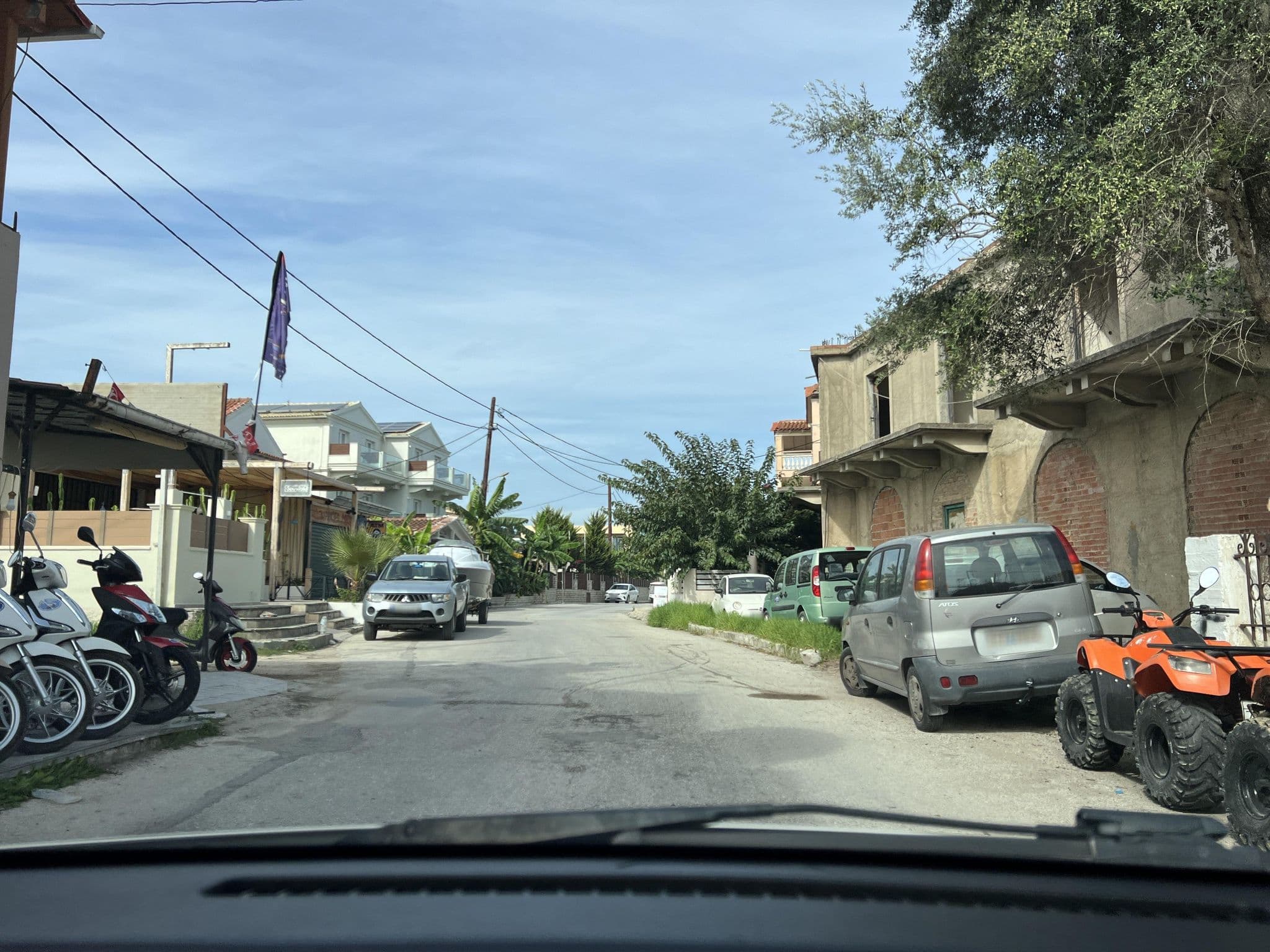 Street view near Villa by the Sea, Lefkímmi — © VMConsulting (CC BY-SA · Mapillary)
