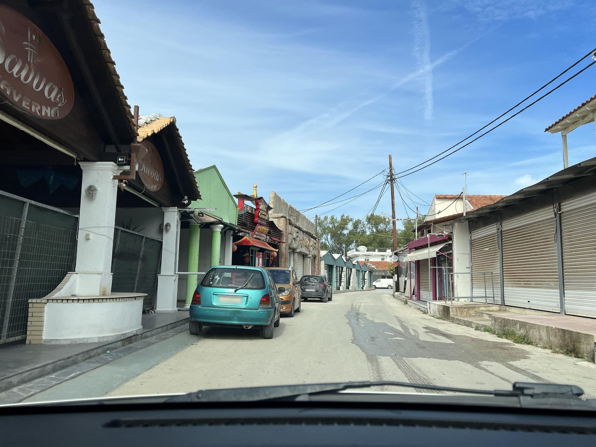 Street view near Toni's Guesthouse, Lefkímmi — © VMConsulting (CC BY-SA · Mapillary)