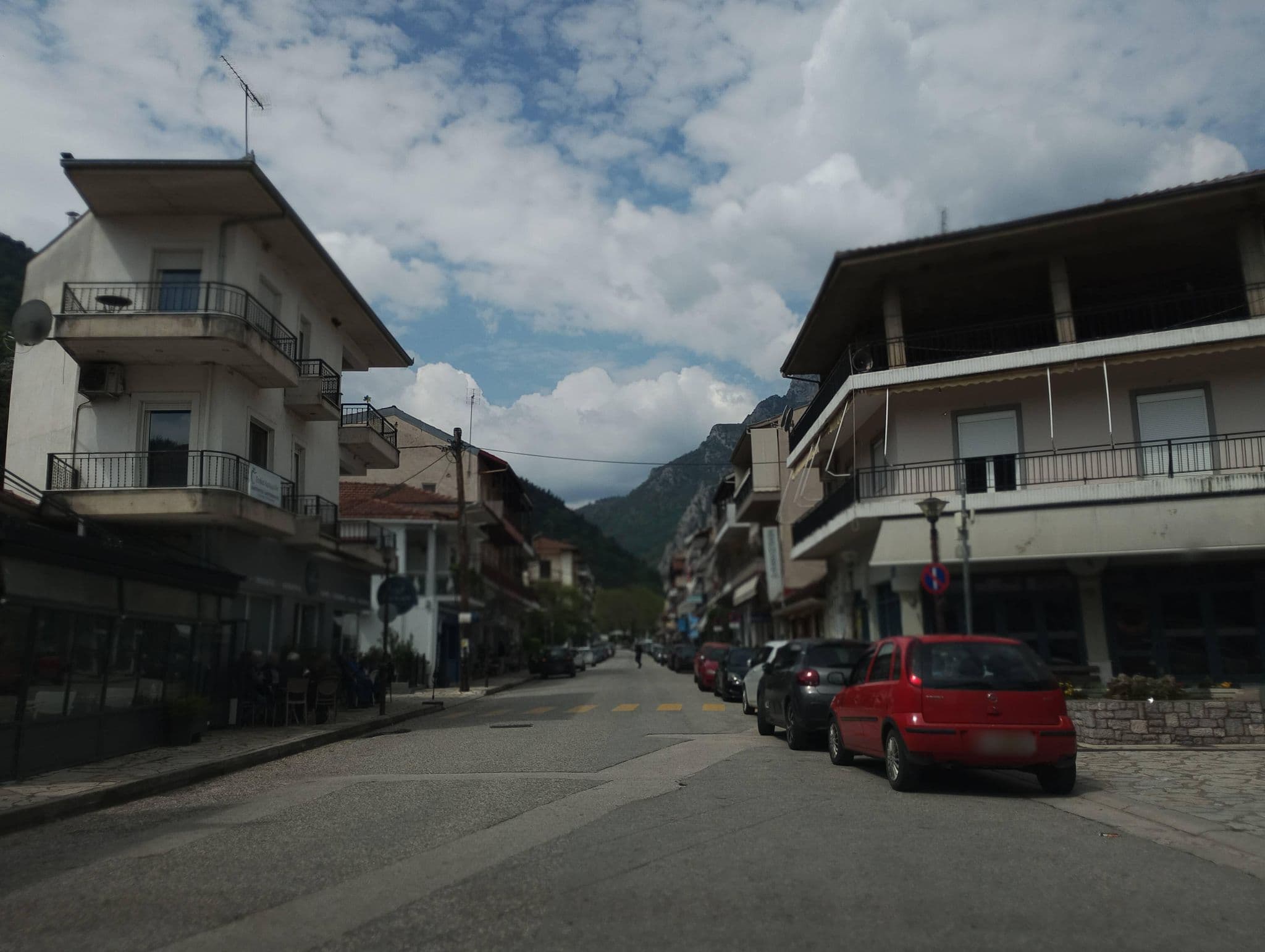 Street view near Hotel Μπαμπάνα, Palaiomonástiro — © George_210 (CC BY-SA · Mapillary)