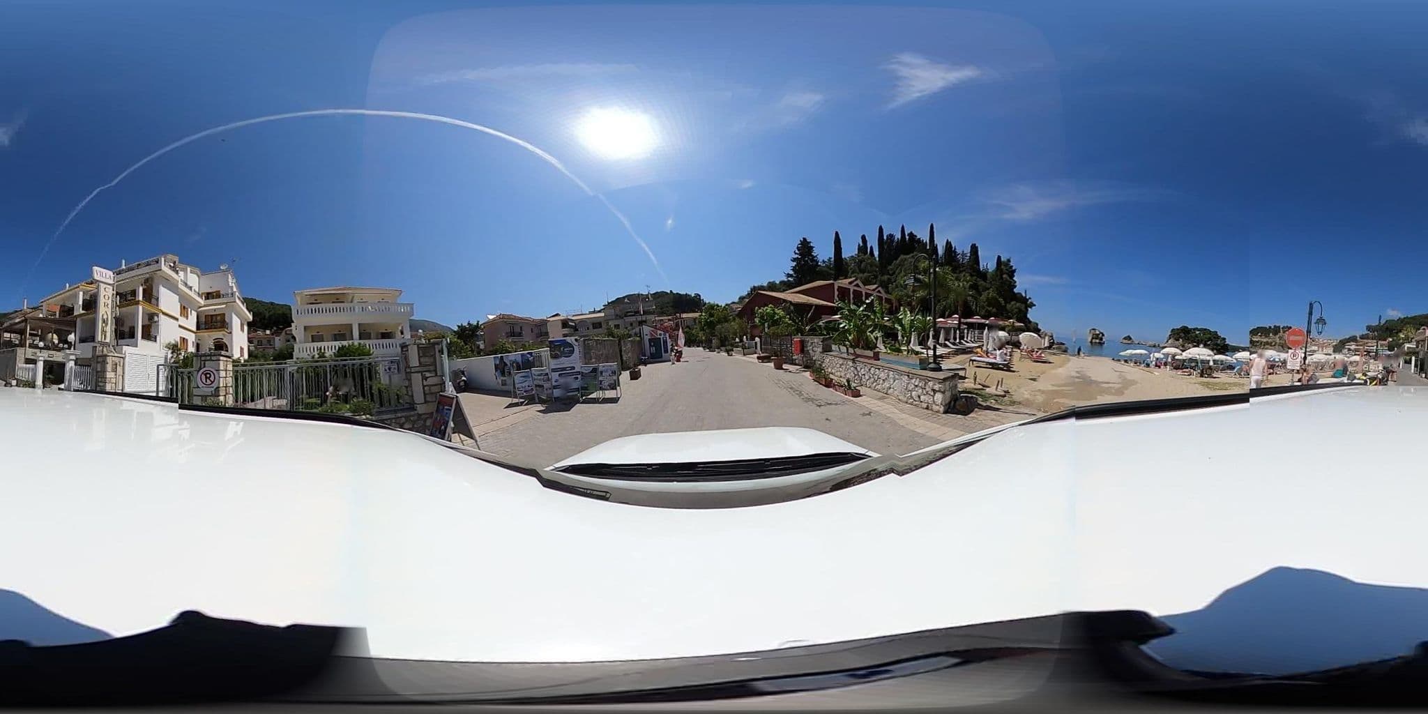 Street view near Bakagiannis Apartments, Párga — © Triantafyllos_F20 (CC BY-SA · Mapillary)