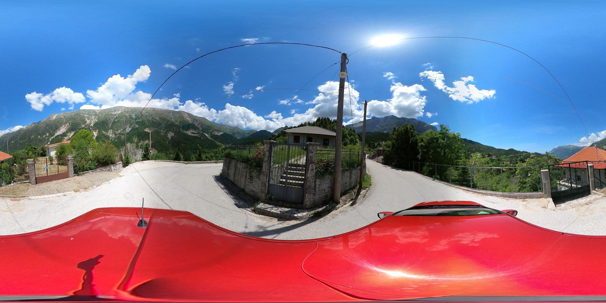 Street view near Ξενώνας Αγκάθι, Prámanta — © nglf (CC BY-SA · Mapillary)