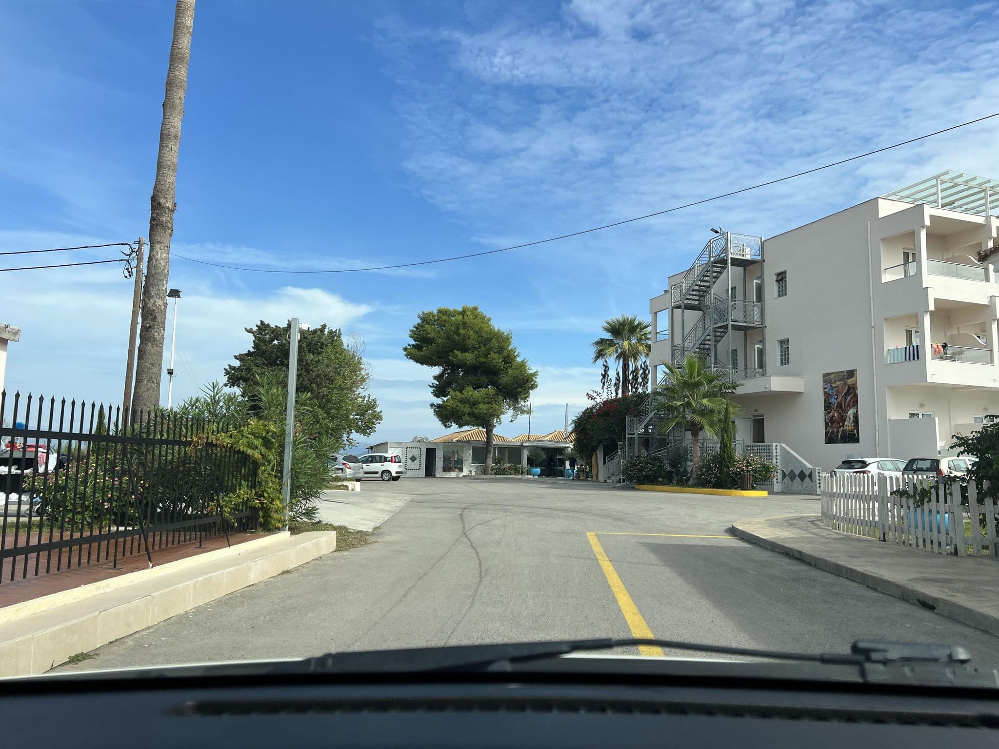 Street view near Cavomarina Beach Hotel, Lefkímmi — © VMConsulting (CC BY-SA · Mapillary)