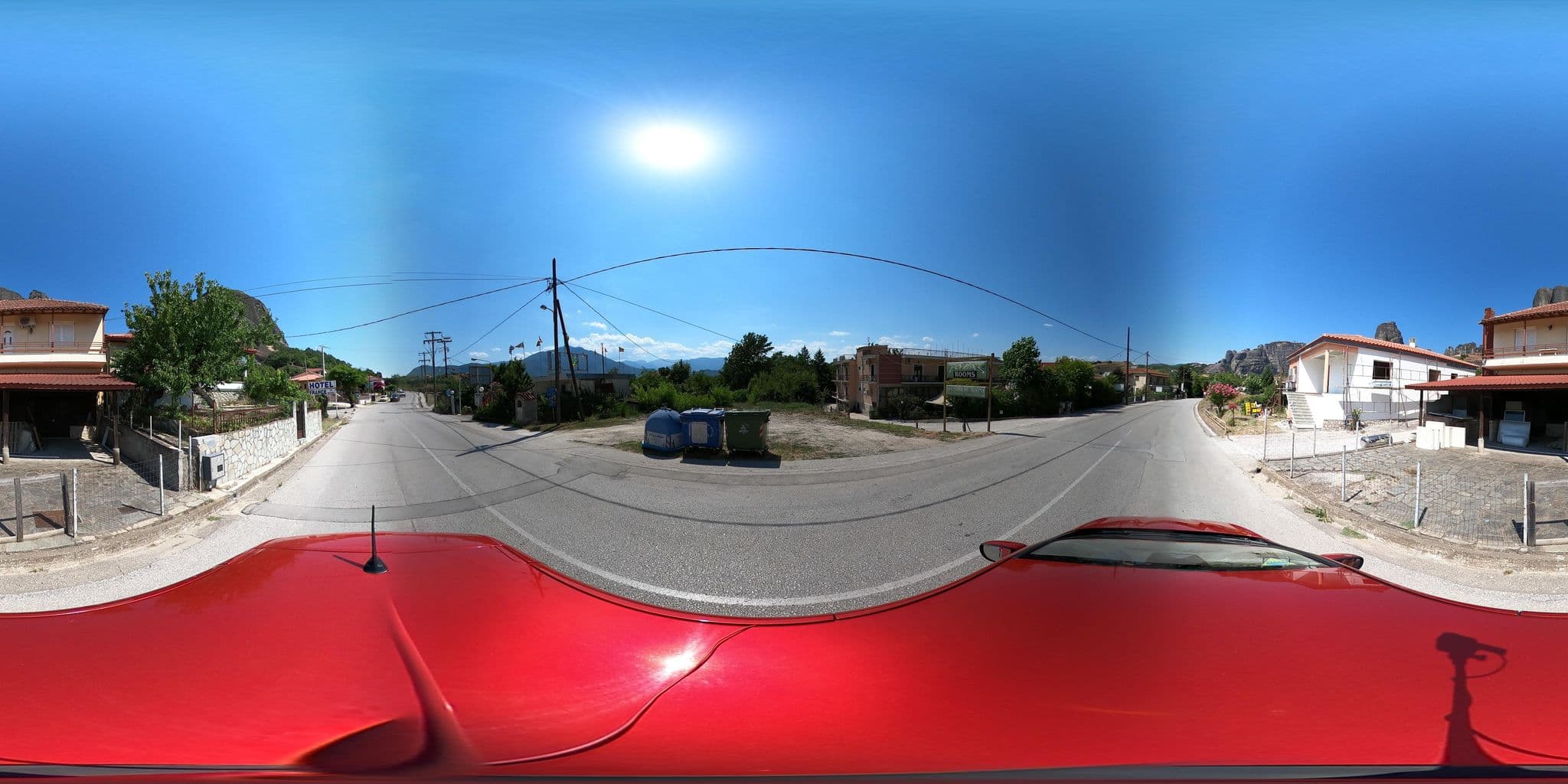 Street view near Zozas Hotel, Kastráki — © nglf (CC BY-SA · Mapillary)