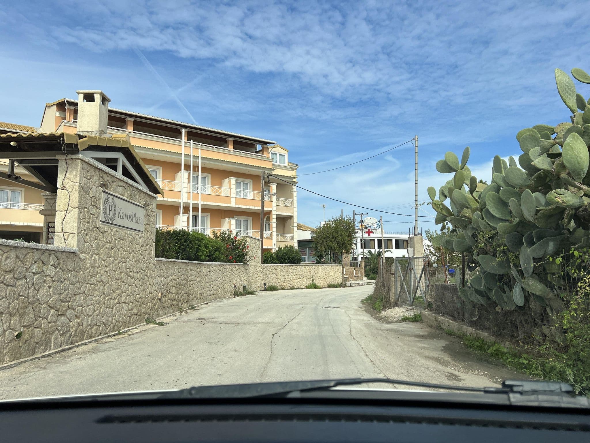 Street view near Kavos Plaza, Lefkímmi — © VMConsulting (CC BY-SA · Mapillary)