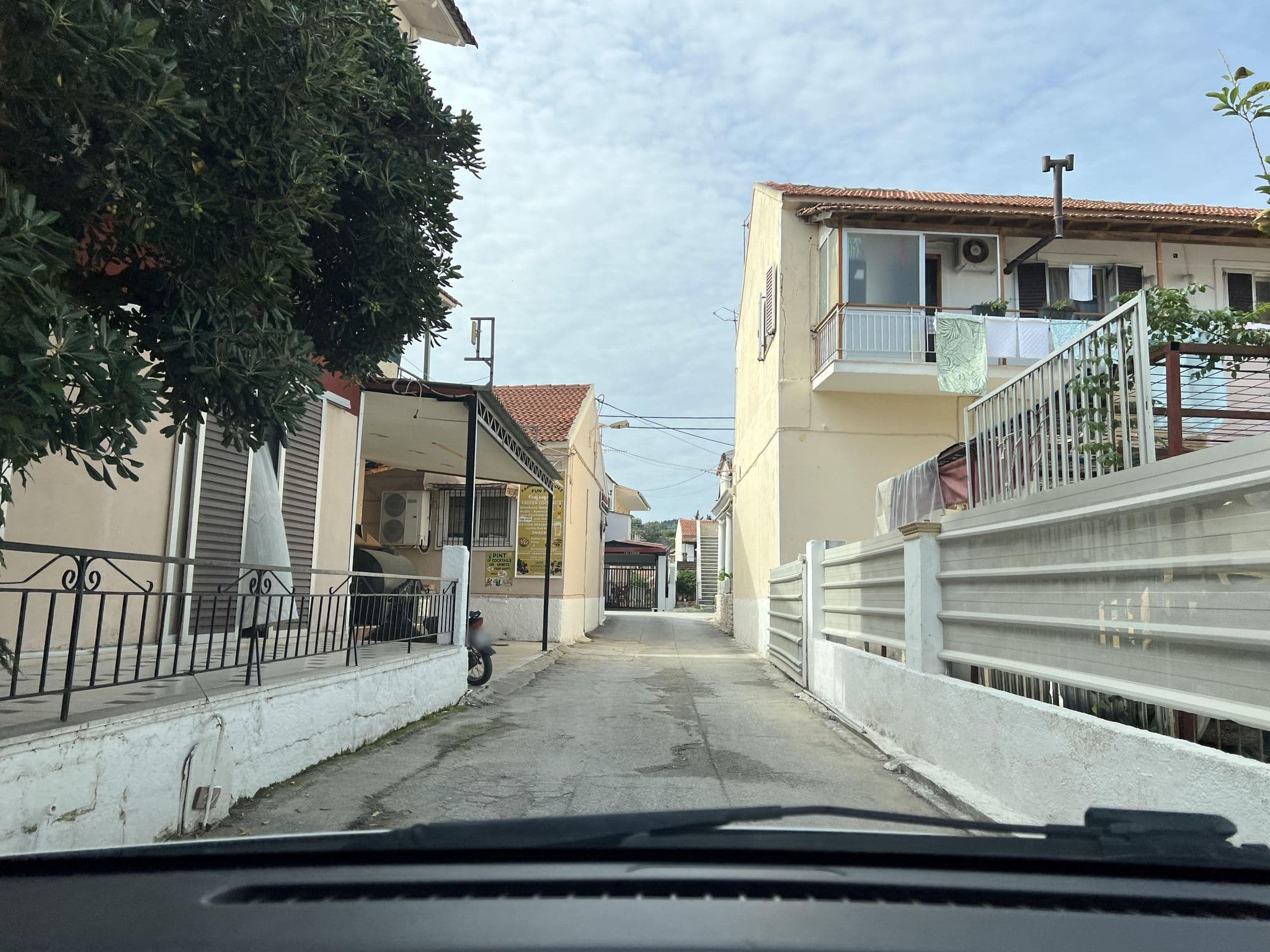 Street view near Chandris Apartments, Lefkímmi — © VMConsulting (CC BY-SA · Mapillary)