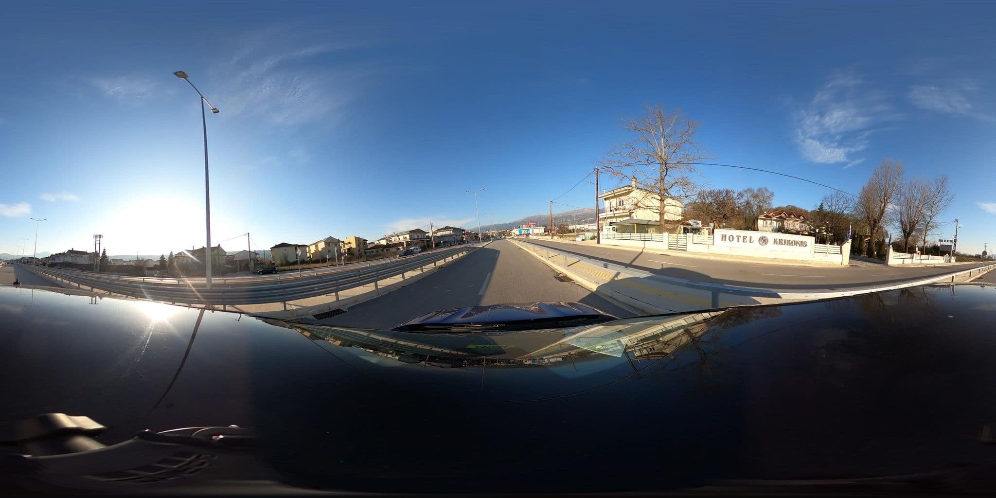 Street view near Krikonis Hotel Ioannina, Anatolí — © supco_survey (CC BY-SA · Mapillary)