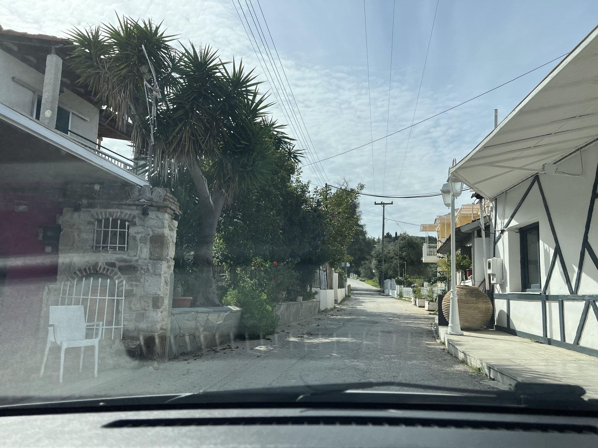 Street view near Rantos Apartements, Lefkímmi — © VMConsulting (CC BY-SA · Mapillary)