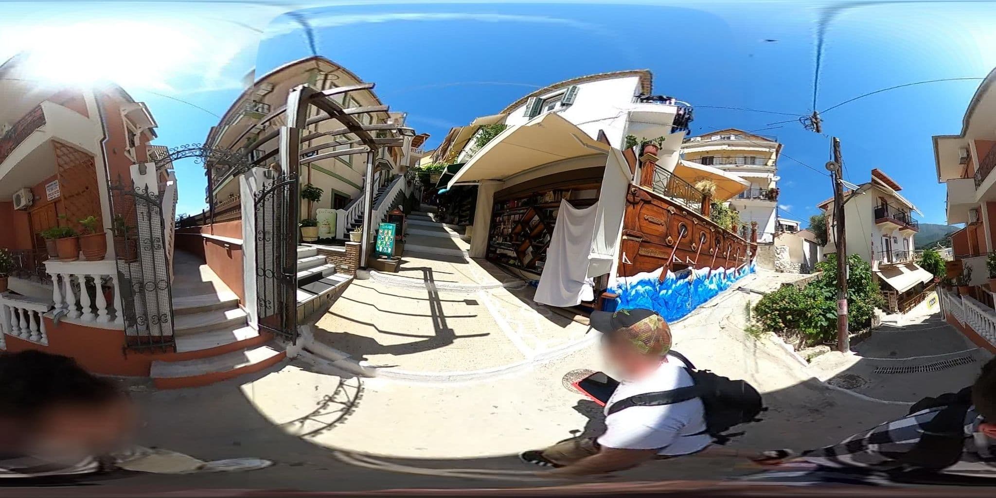 Street view near Sunrise House, Párga — © Triantafyllos_F20 (CC BY-SA · Mapillary)
