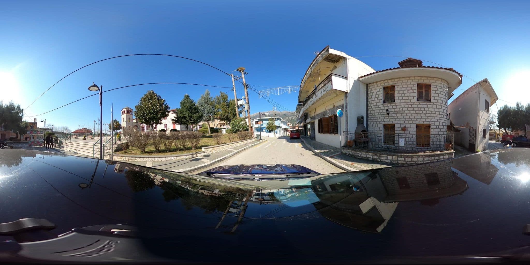 Street view near Casa Di Lusso, Eksochí — © supco_survey (CC BY-SA · Mapillary)