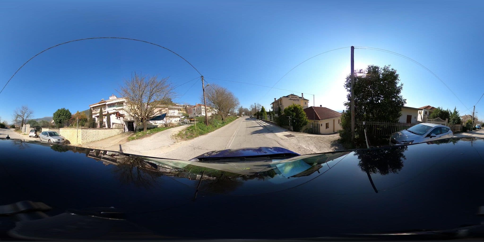 Street view near Anemolia Hotel, Ioánnina — © supco_survey (CC BY-SA · Mapillary)