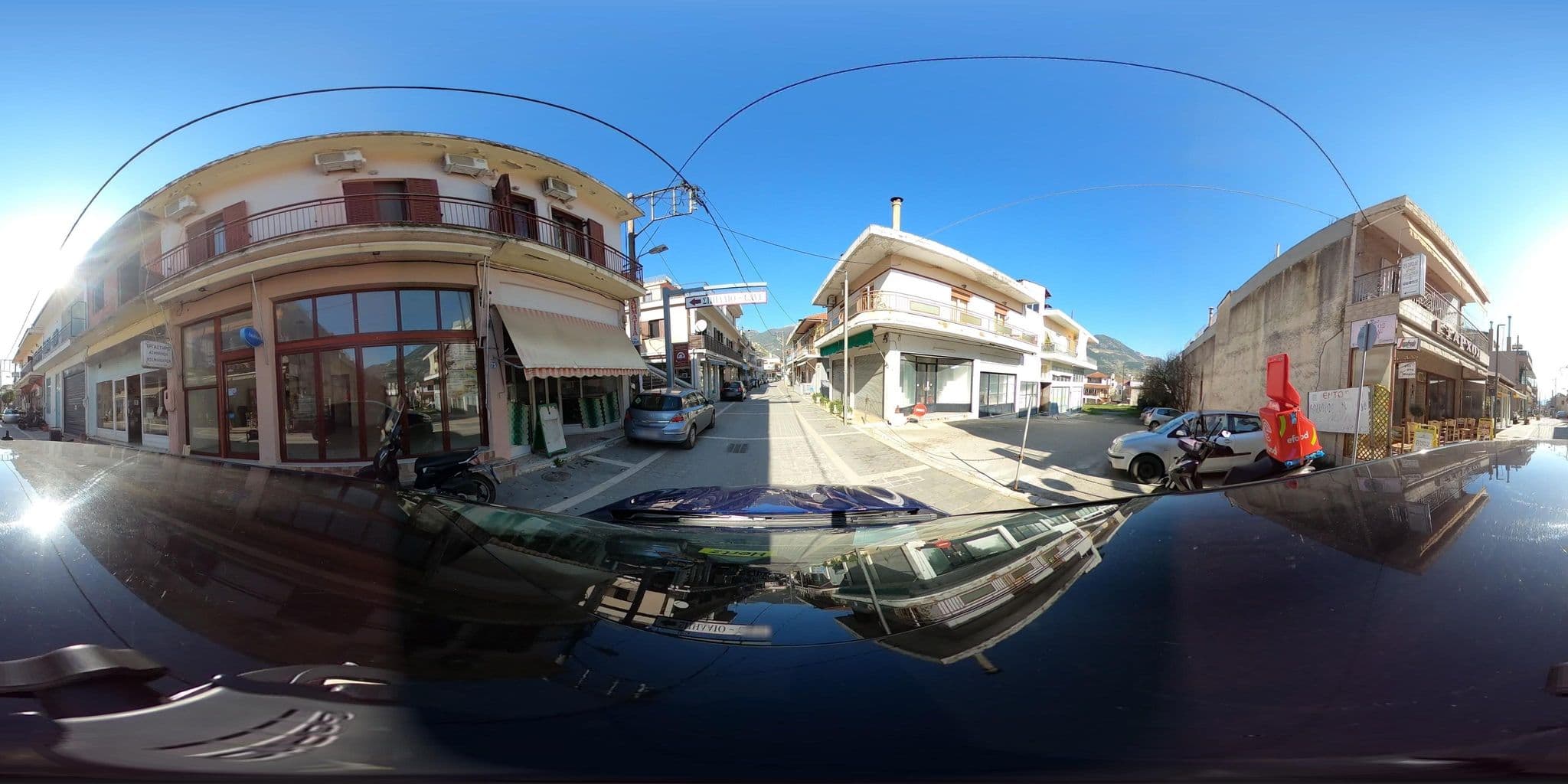 Street view near Εξαρχος Ξενώνας - Cafe, Eksochí — © supco_survey (CC BY-SA · Mapillary)