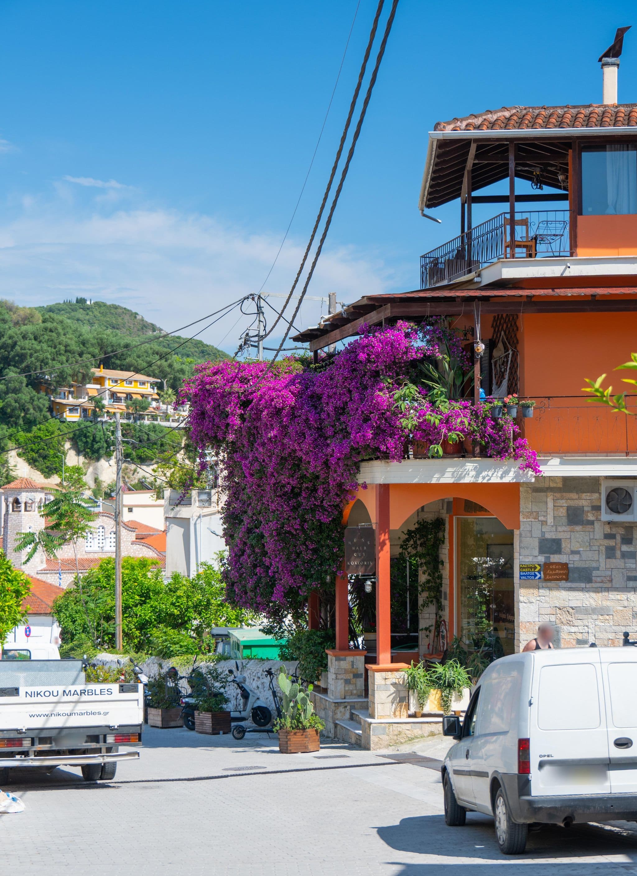 Street view near Villa Antonis, Párga — © algirdasc (CC BY-SA · Mapillary)