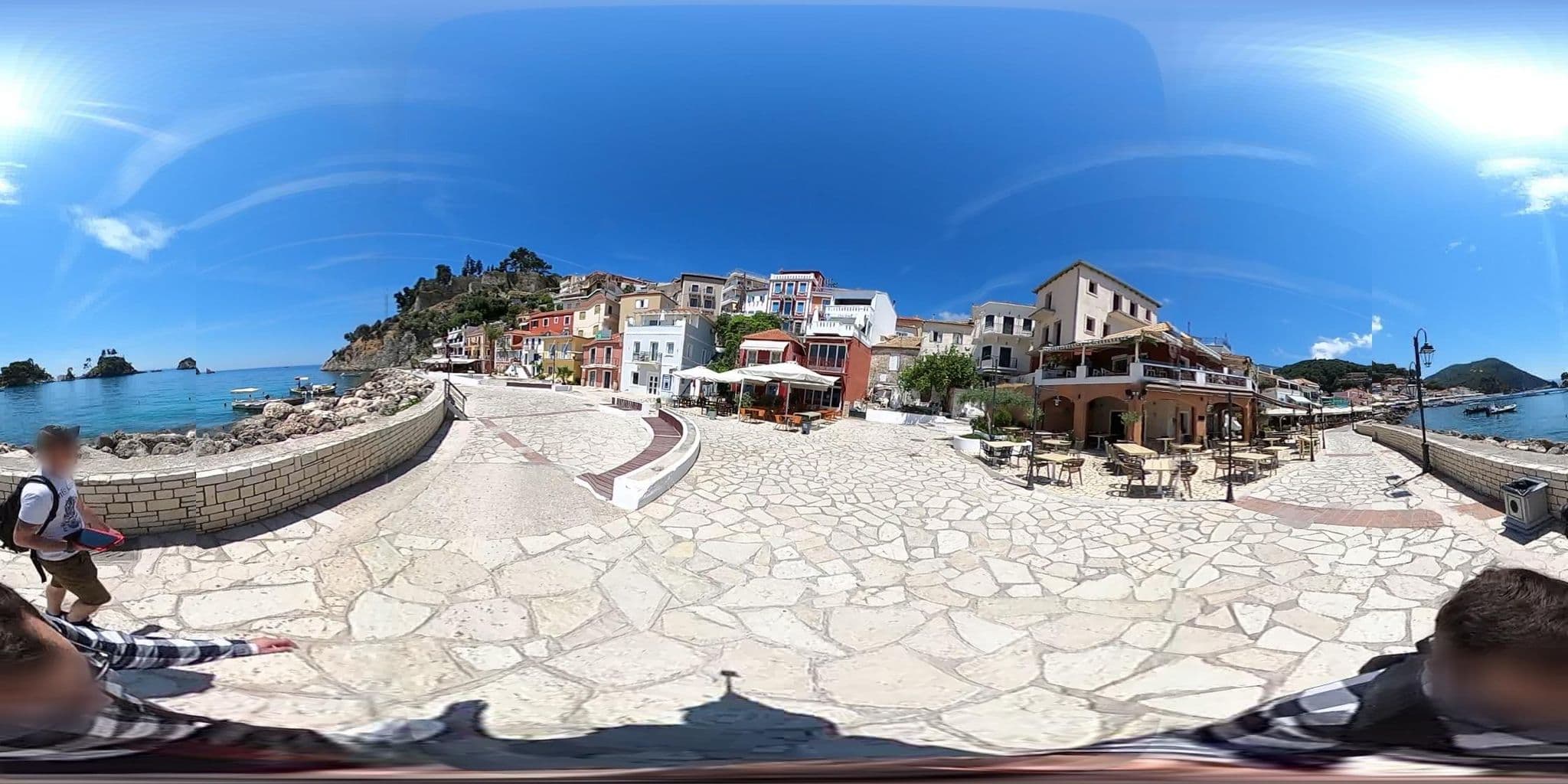 Street view near Lichnos Beach Hotel And Suites, Párga — © Triantafyllos_F20 (CC BY-SA · Mapillary)