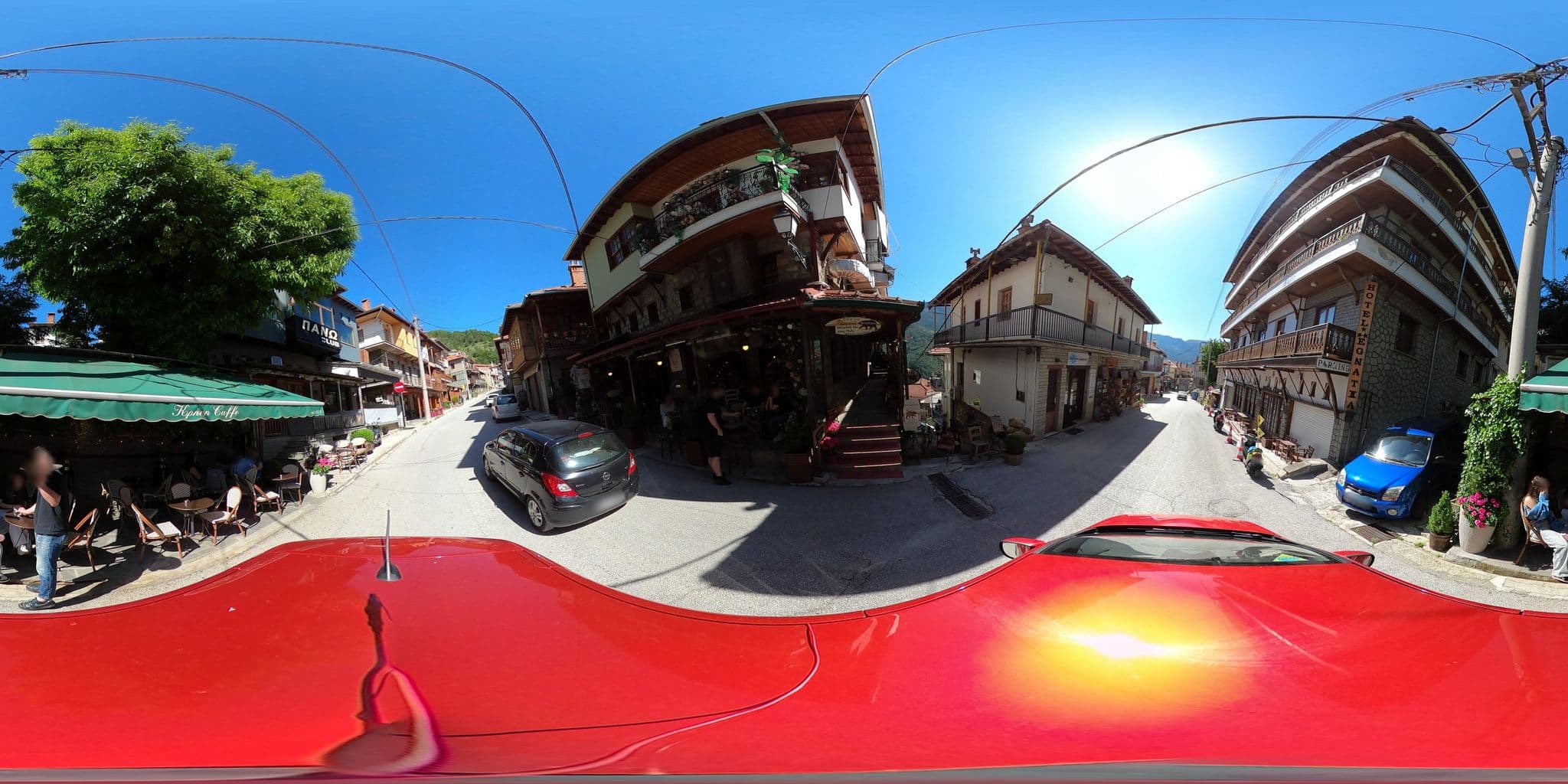 Street view near Egnatia Hotel, Metsovo — © nglf (CC BY-SA · Mapillary)