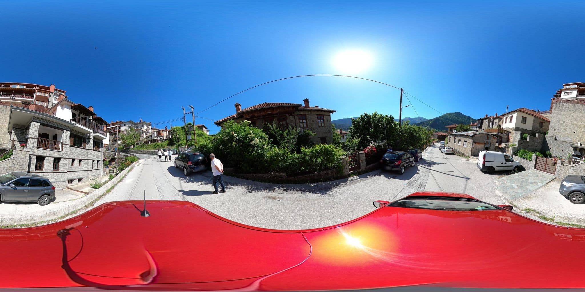 Street view near Αρχοντικό Μετσόβου, Metsovo — © nglf (CC BY-SA · Mapillary)