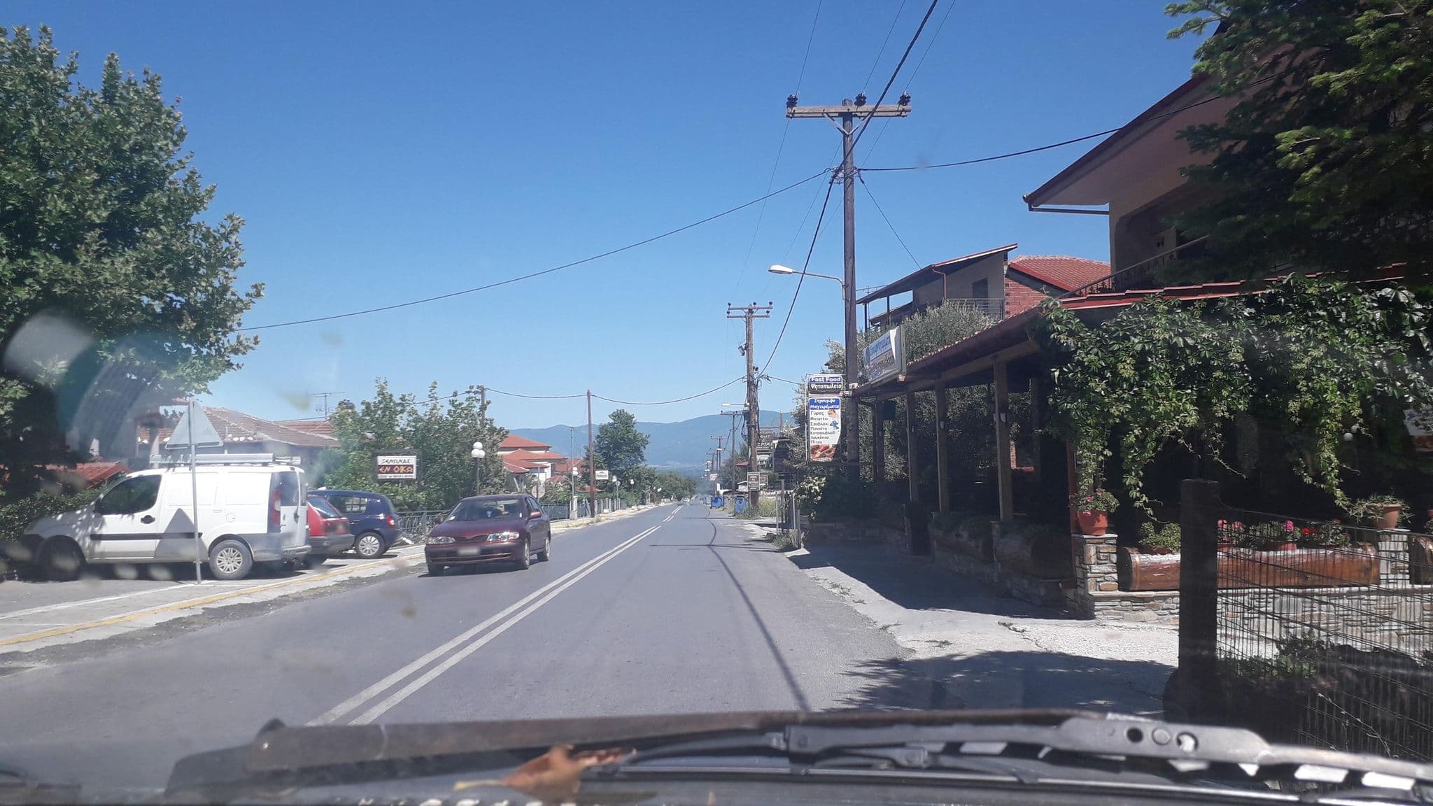 Street view near Ξενώνασ Αγνάντι, Polykárpi — © jte (CC BY-SA · Mapillary)