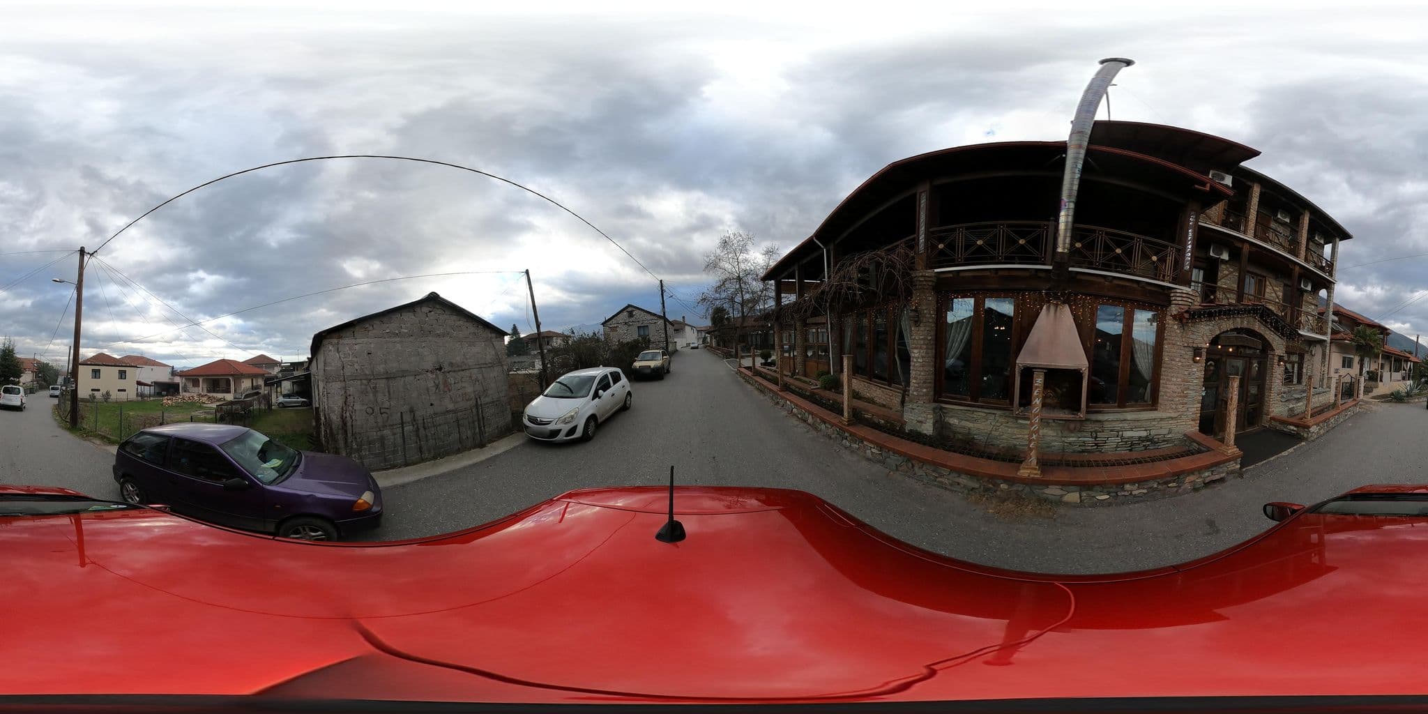 Street view near Πανσιόν Αναστασία, Prómachoi — © nglf (CC BY-SA · Mapillary)