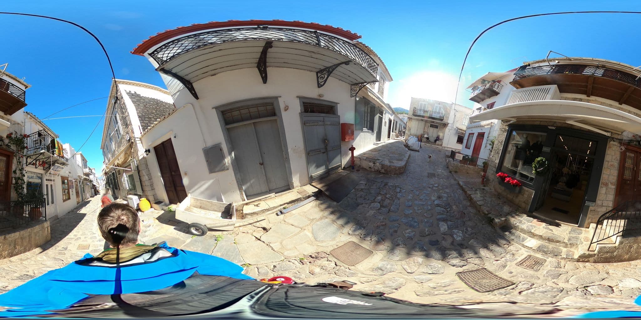 Street view near Hydrousa, Ýdra — © thompsondt (CC BY-SA · Mapillary)