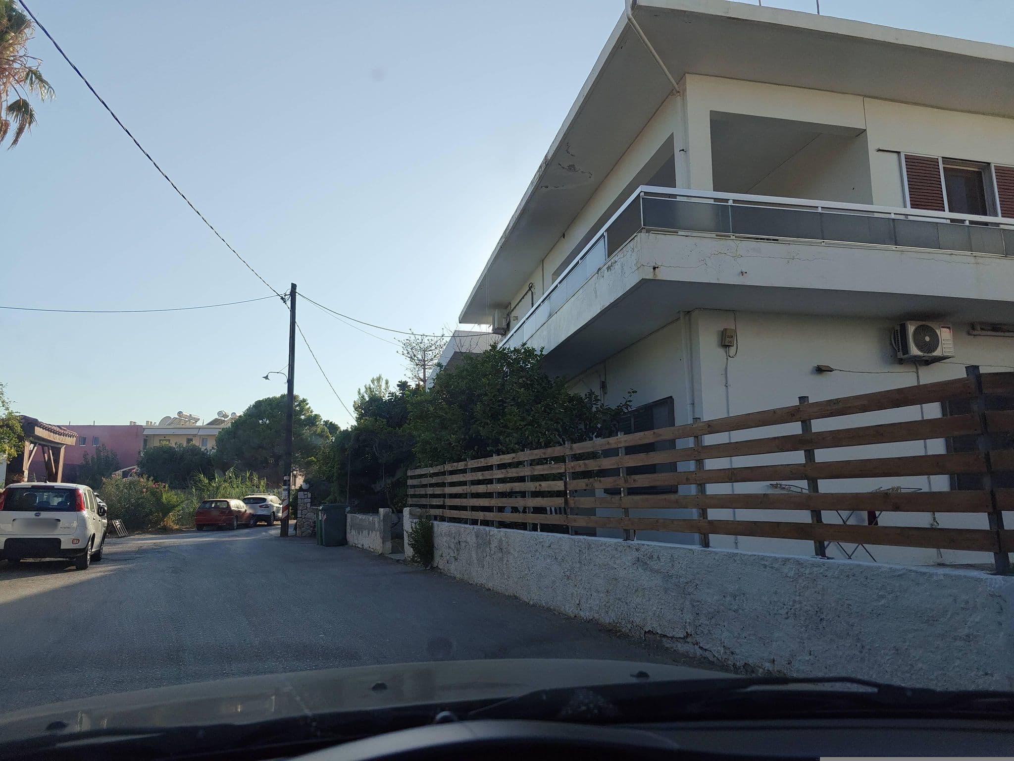 Street view near Anthea Rooms-Studios Apartments, Palaióchora — © grkpete (CC BY-SA · Mapillary)