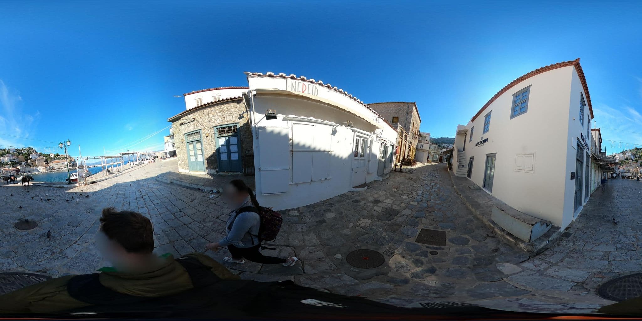 Street view near Porta Del Mare, Ýdra — © thompsondt (CC BY-SA · Mapillary)
