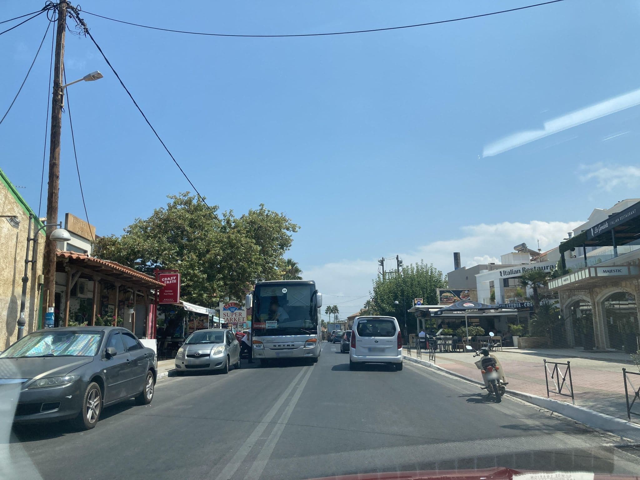 Street view near Majestic Hotel, Galatás — © fod (CC BY-SA · Mapillary)