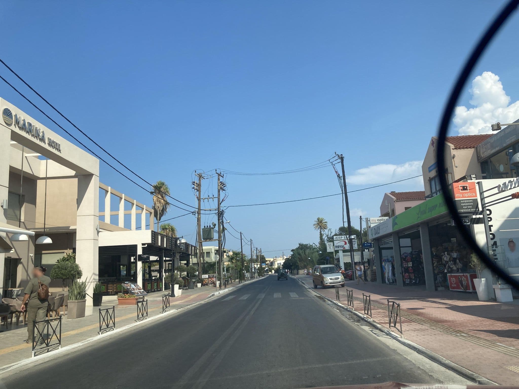 Street view near Frederiki studios & apartments, Galatás — © fod (CC BY-SA · Mapillary)