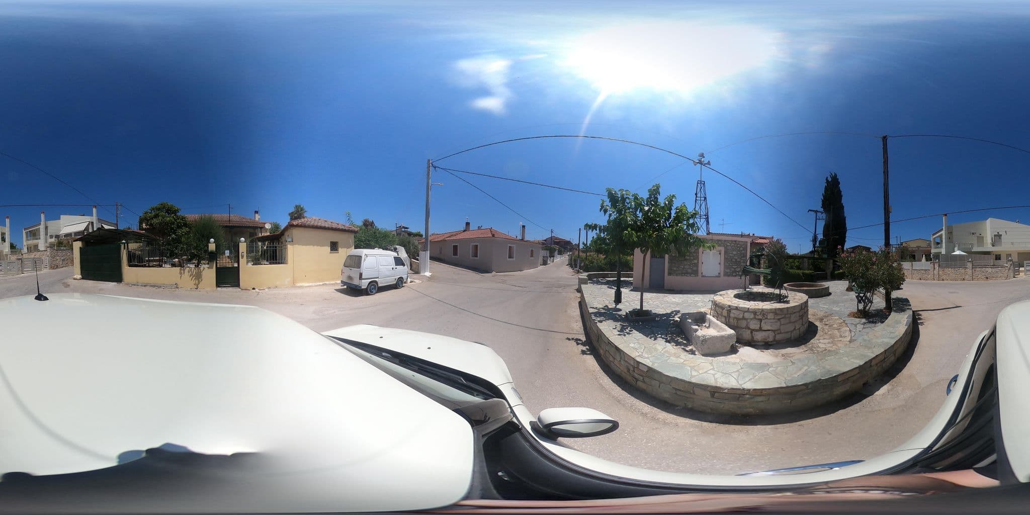 Street view near Aspassia Hotel, Asíni — © efikour (CC BY-SA · Mapillary)