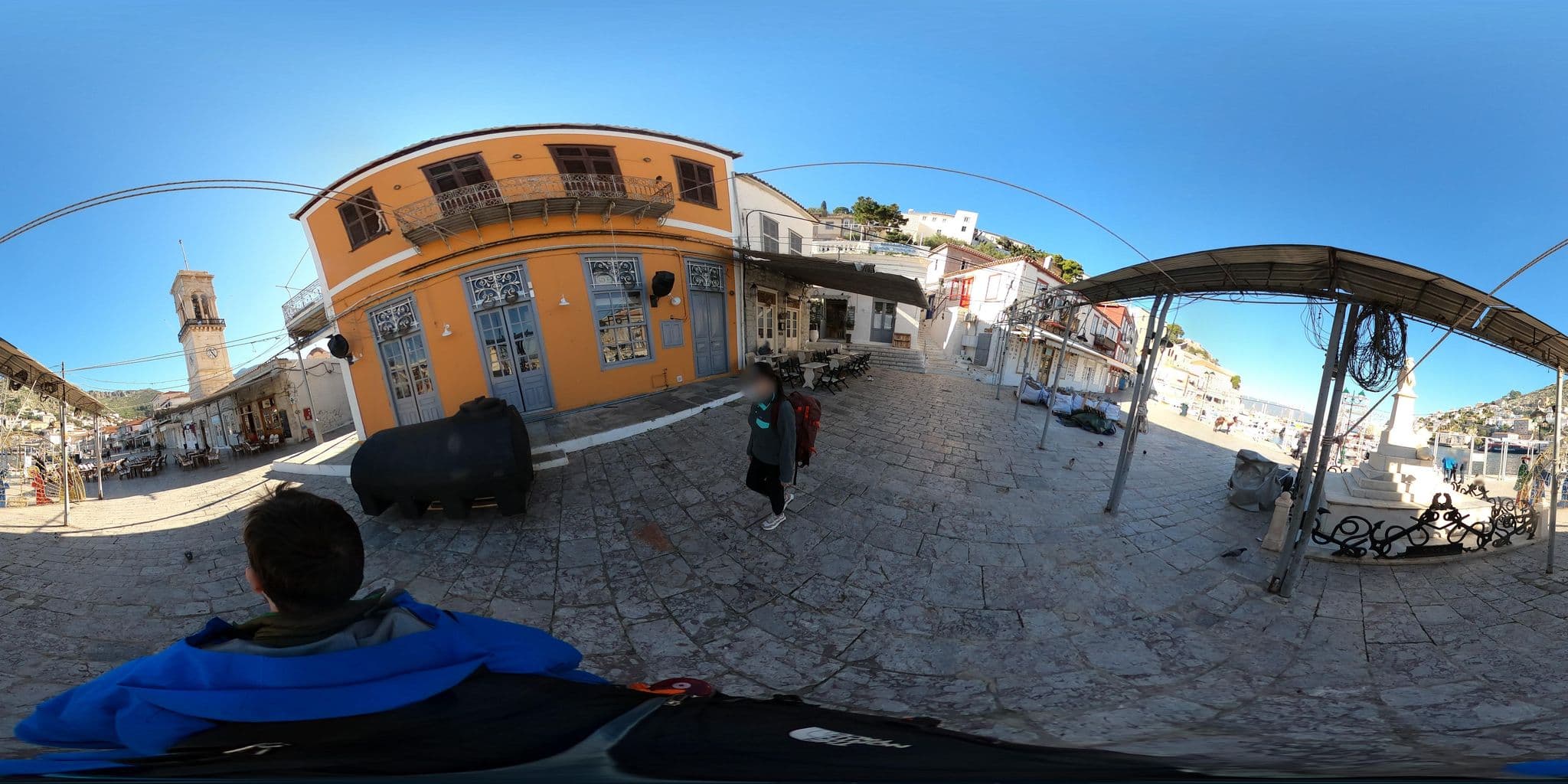 Street view near Pension Efie, Ýdra — © thompsondt (CC BY-SA · Mapillary)