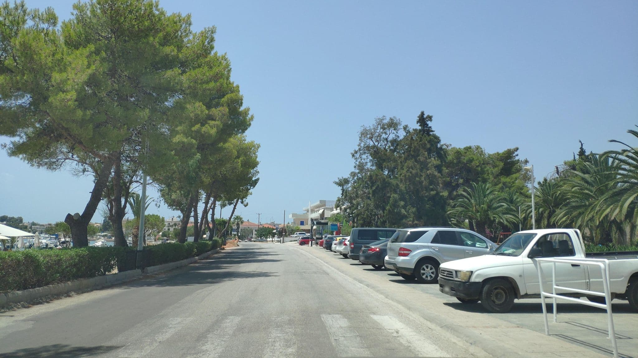 Street view near Aks Porto Heli Hotel Argolis, Pórto Chéli — © pppetros (CC BY-SA · Mapillary)