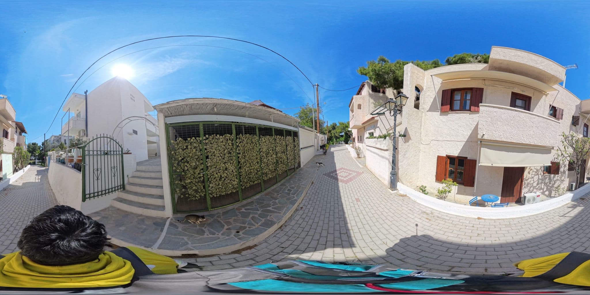 Street view near Αλκυών, Agkístri — © NickGar (CC BY-SA · Mapillary)