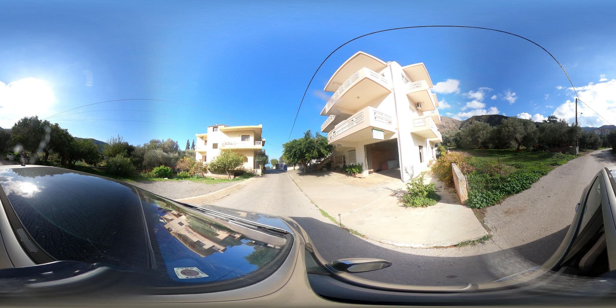 Street view near Niriida Rooms, Kíssamos — © alexbartzokas (CC BY-SA · Mapillary)