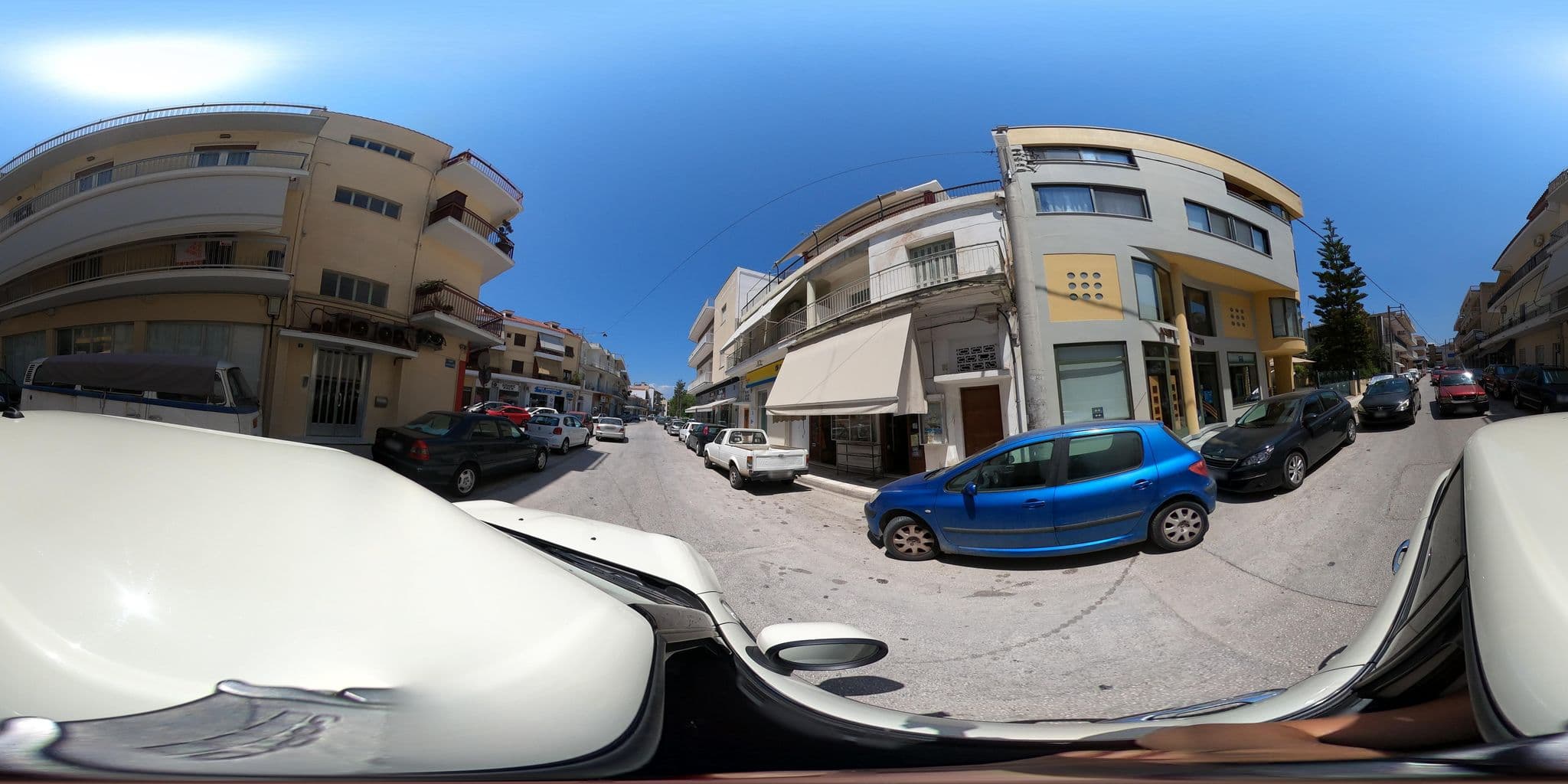 Street view near Hera Hotel, Náfplio — © efikour (CC BY-SA · Mapillary)