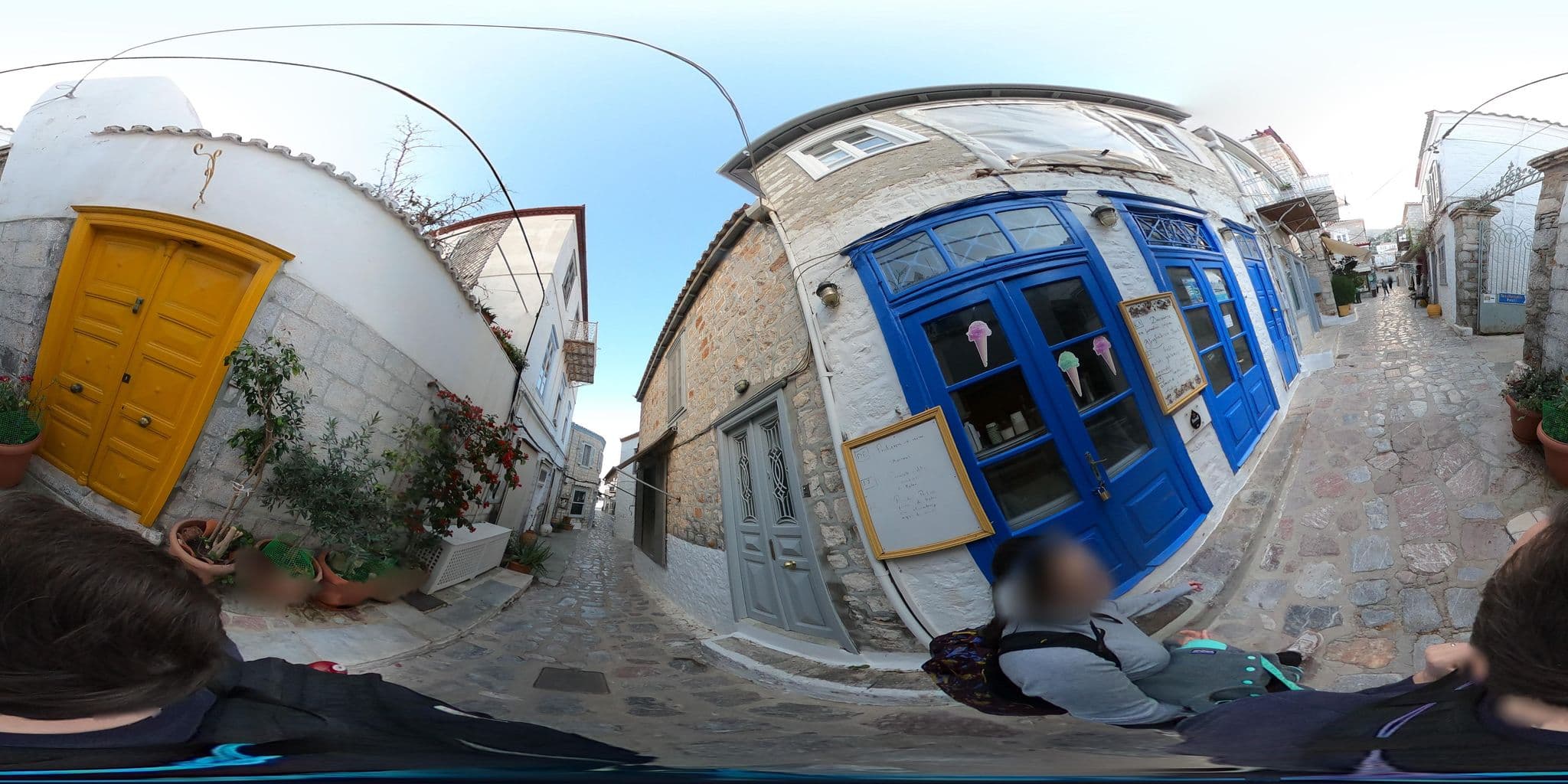 Street view near Leto Hotel Ύδρα, Ýdra — © thompsondt (CC BY-SA · Mapillary)