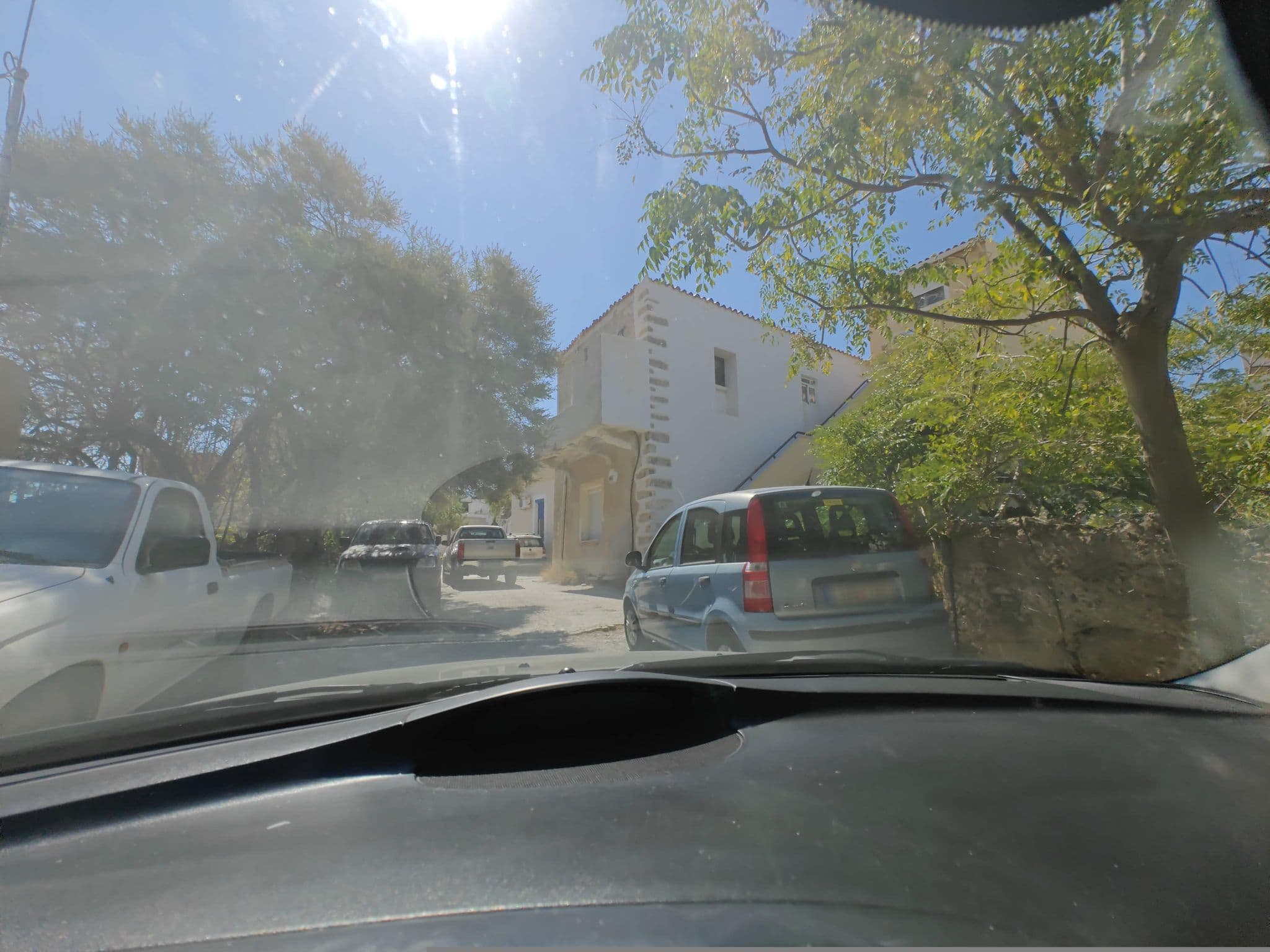 Street view near Hanna's Apartments, Palaióchora — © grkpete (CC BY-SA · Mapillary)