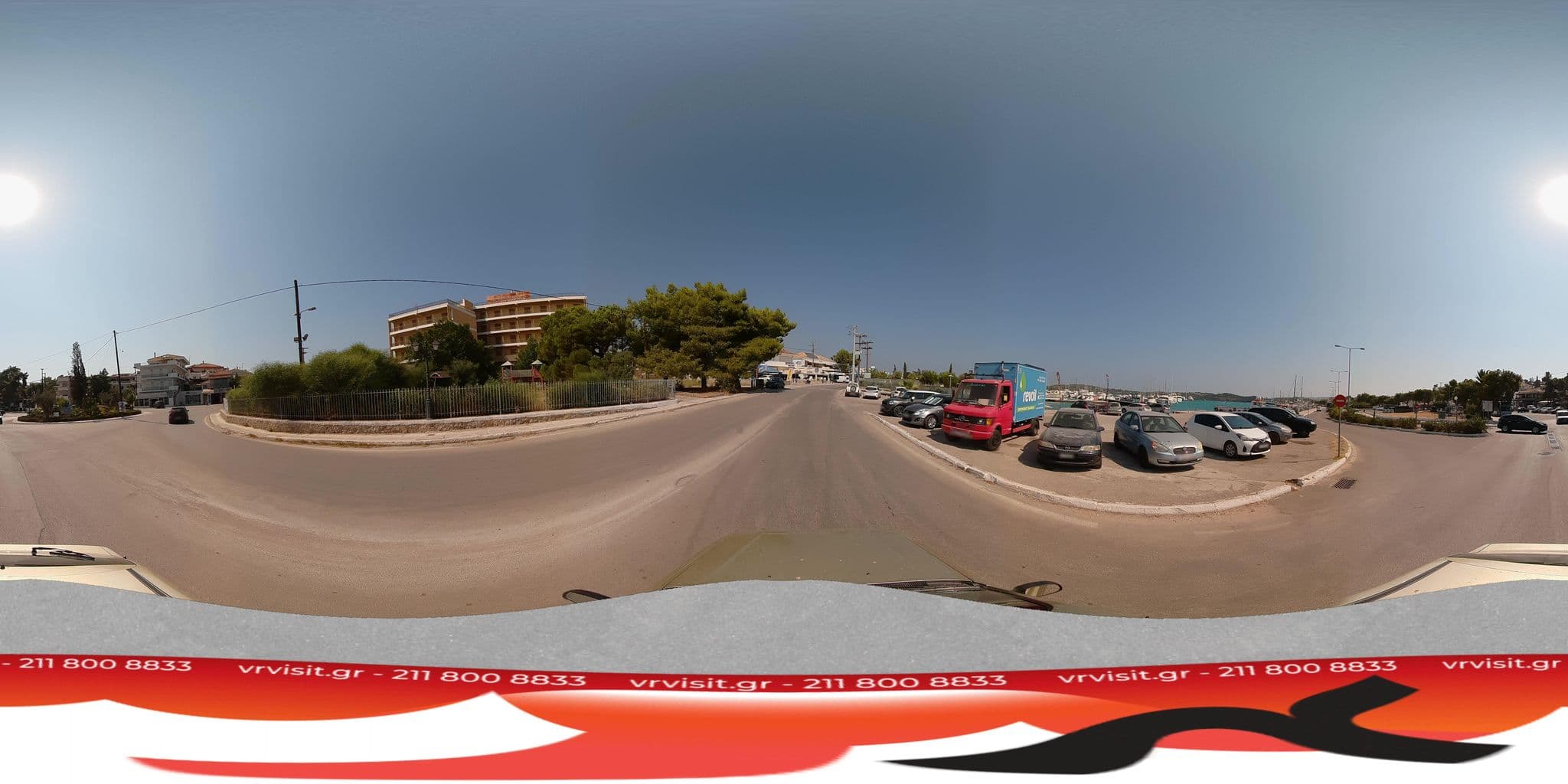 Street view near Hotel Alkyon, Pórto Chéli — © VRvisit (CC BY-SA · Mapillary)