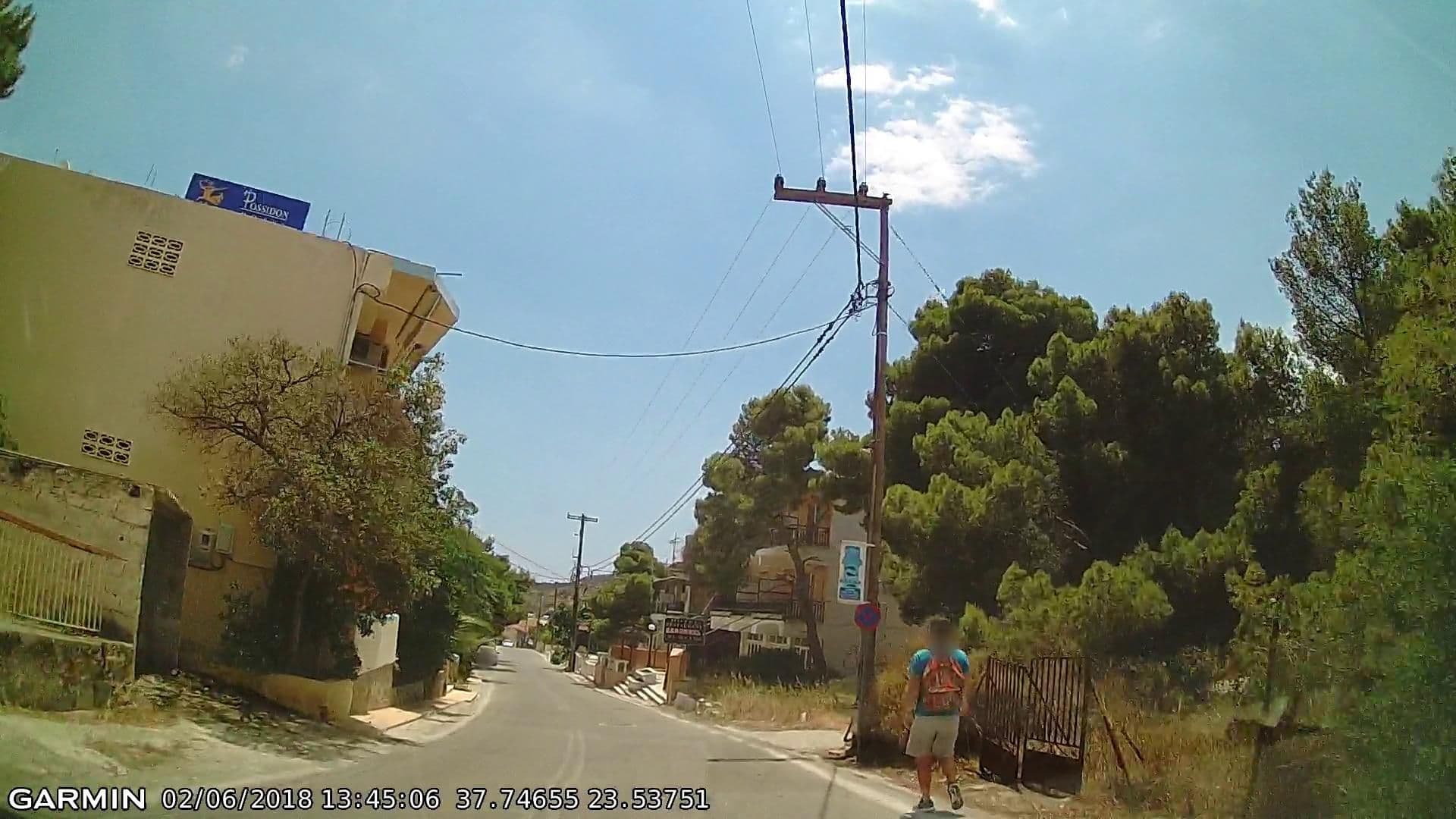 Street view near Hotel Possidon, Kypséli — © pppetros (CC BY-SA · Mapillary)