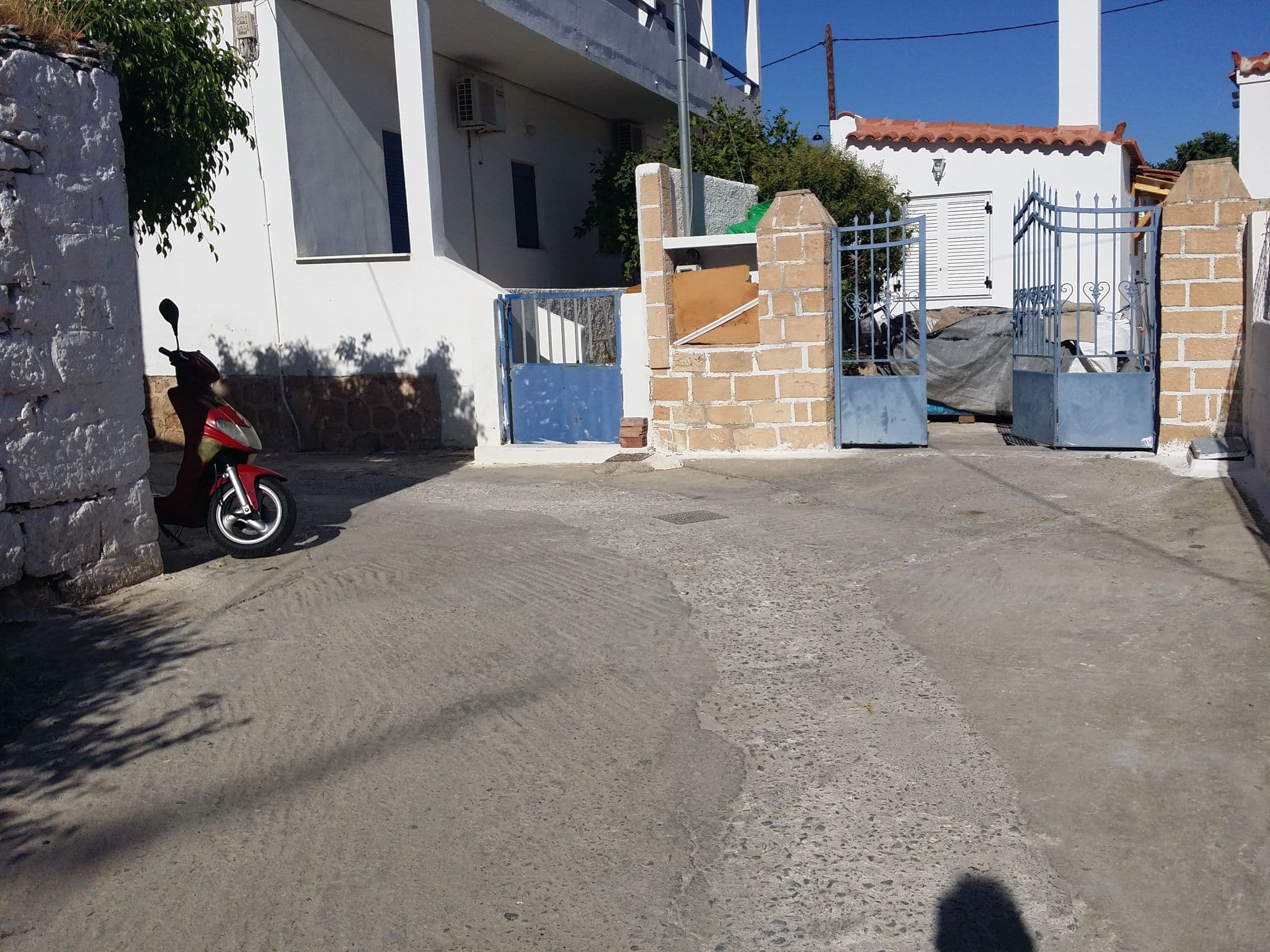 Street view near Hotel Boulas, Agkístri — © pppetros (CC BY-SA · Mapillary)